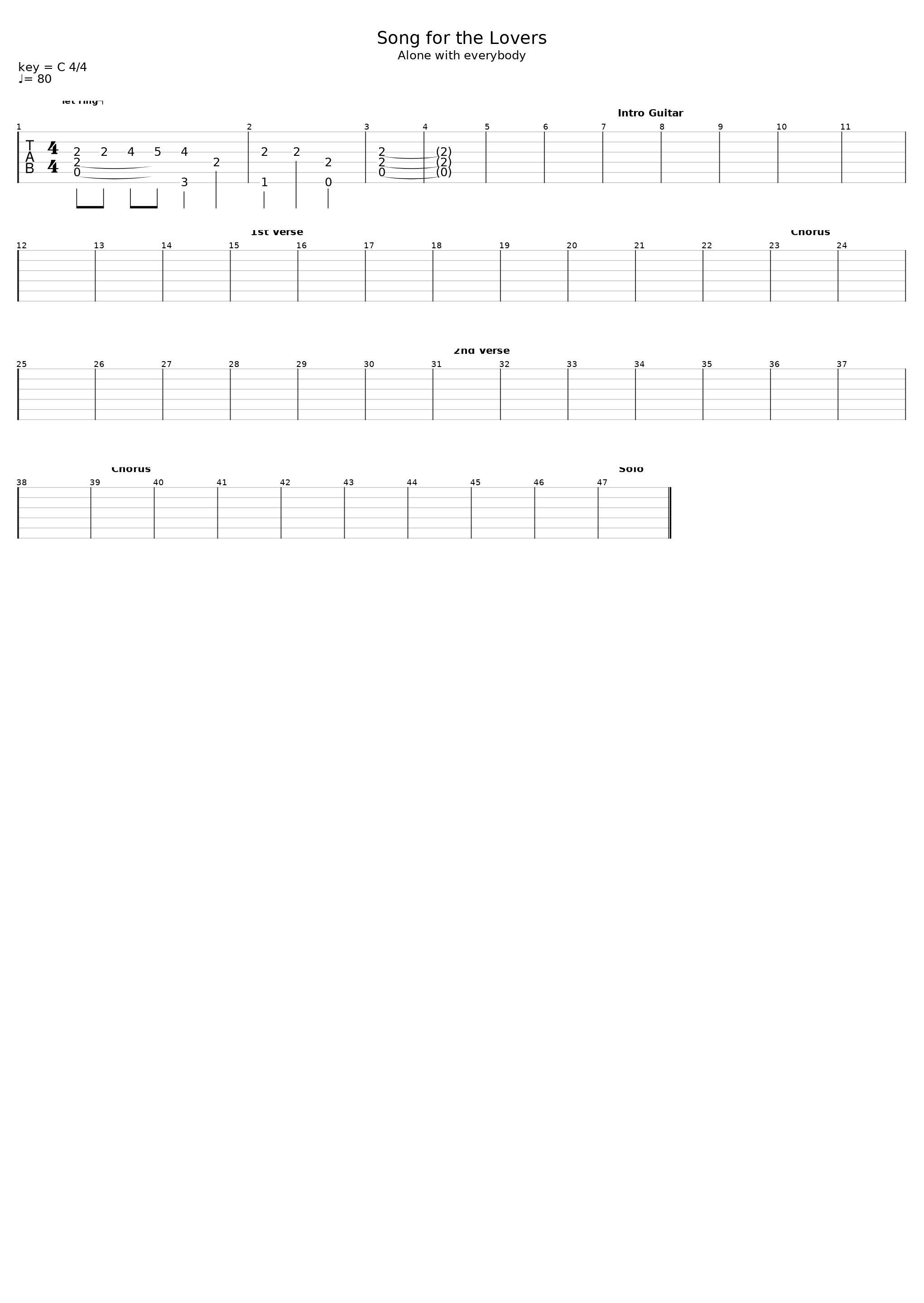Song For The Lovers_Richard Ashcroft_1
