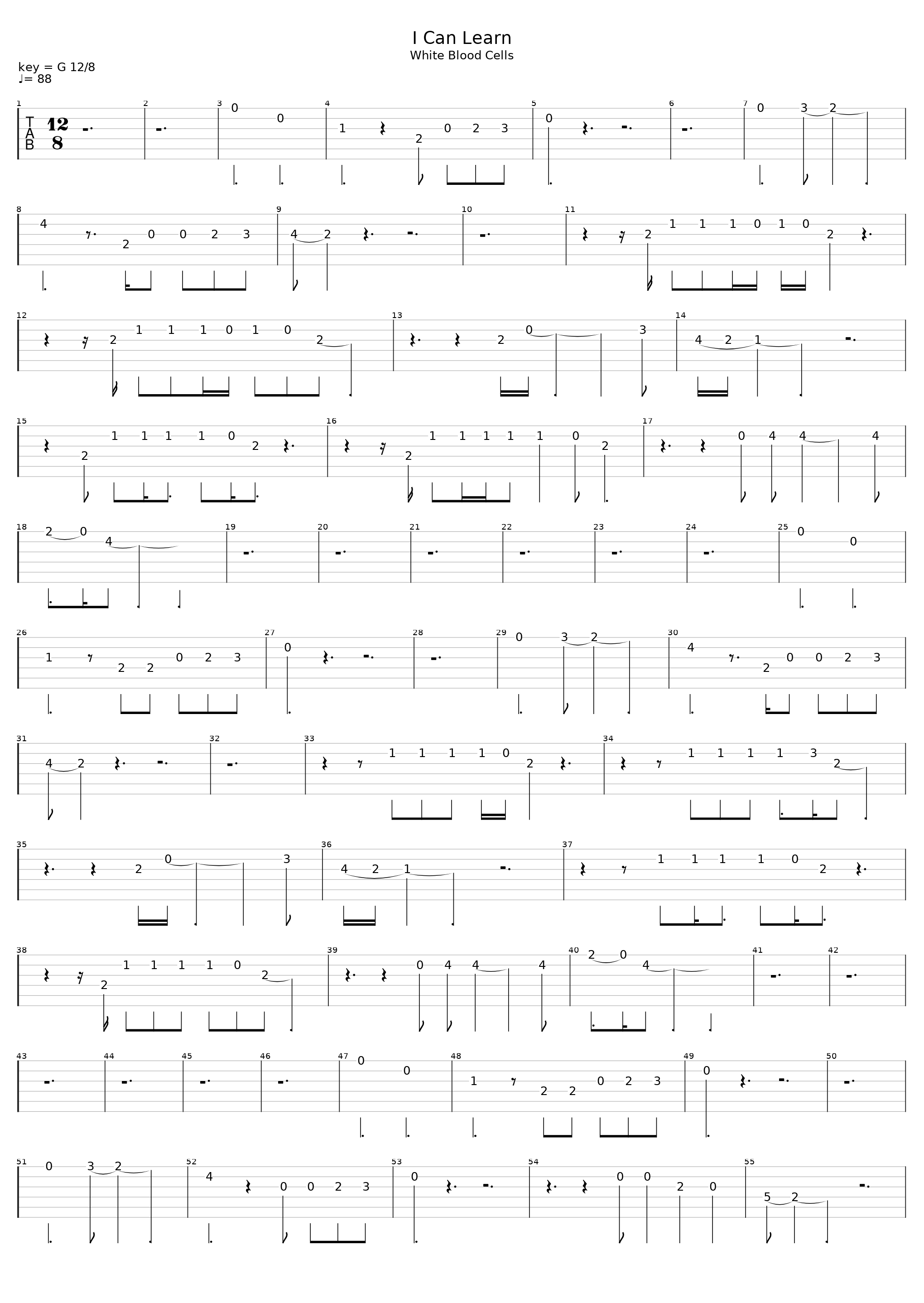 I Can Learn_The White Stripes_1