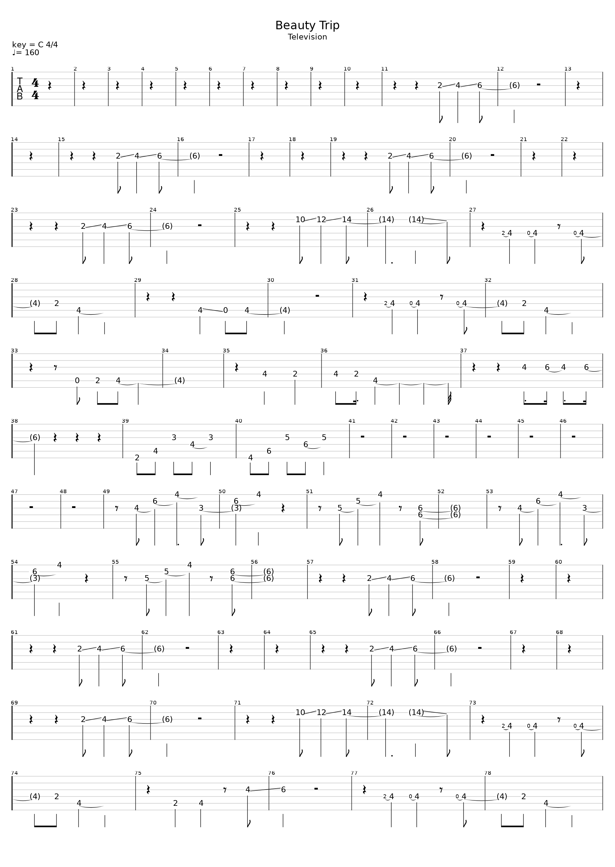 Beauty Trip_Television_1