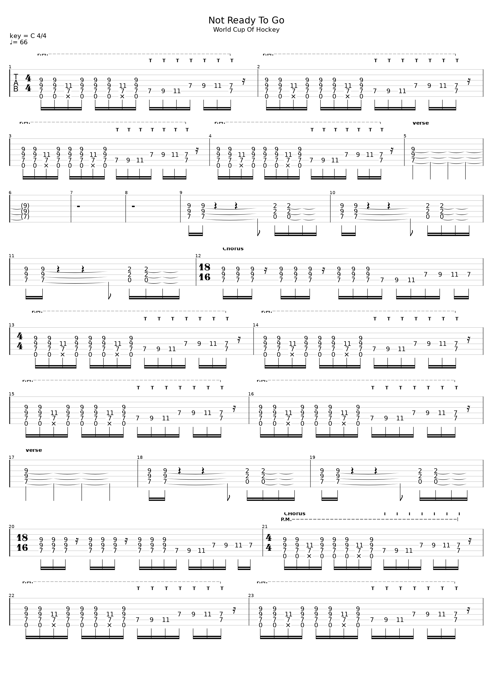 Not Ready To Go_The Trews_1