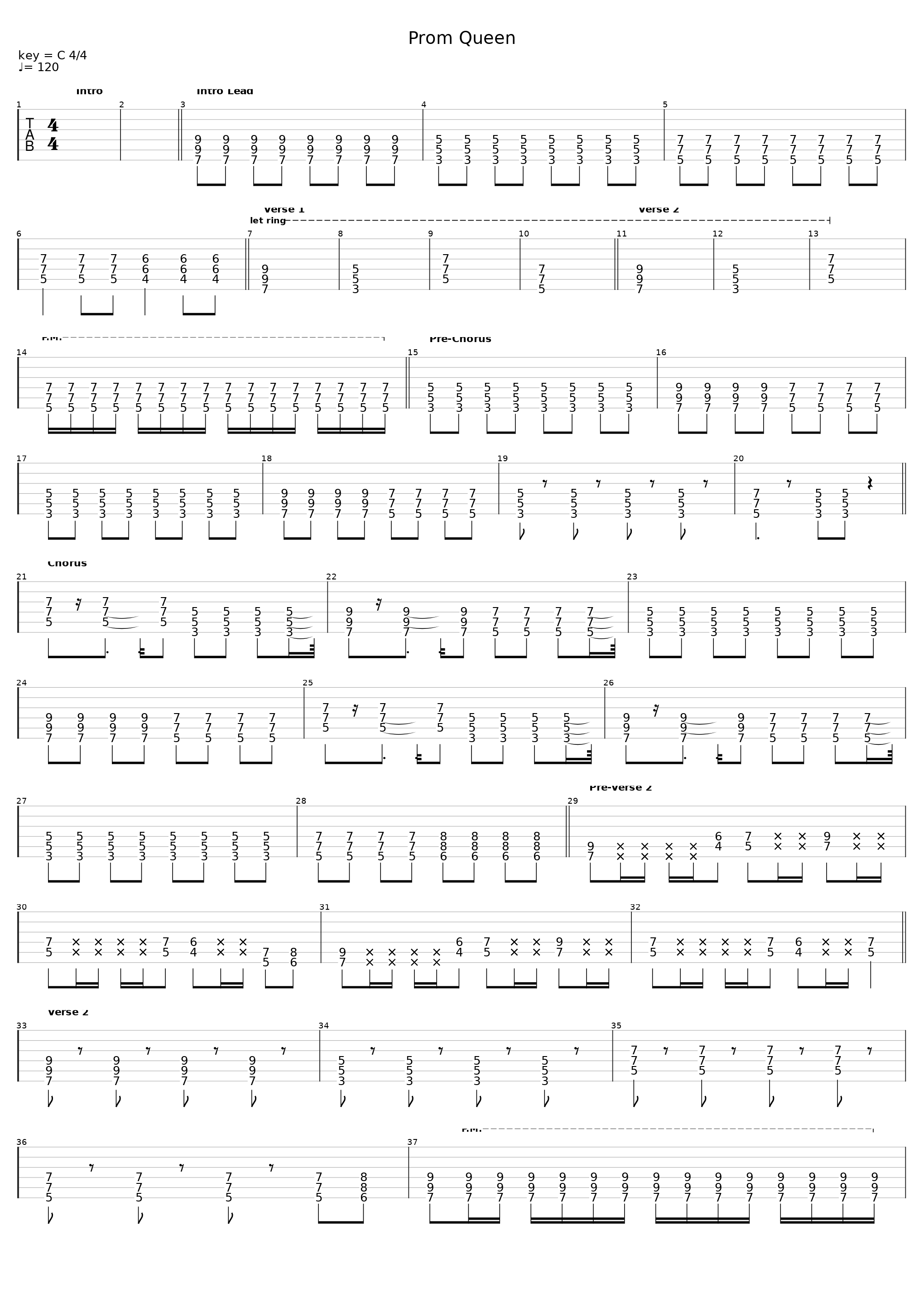 Prom Queen_Bunkface_1