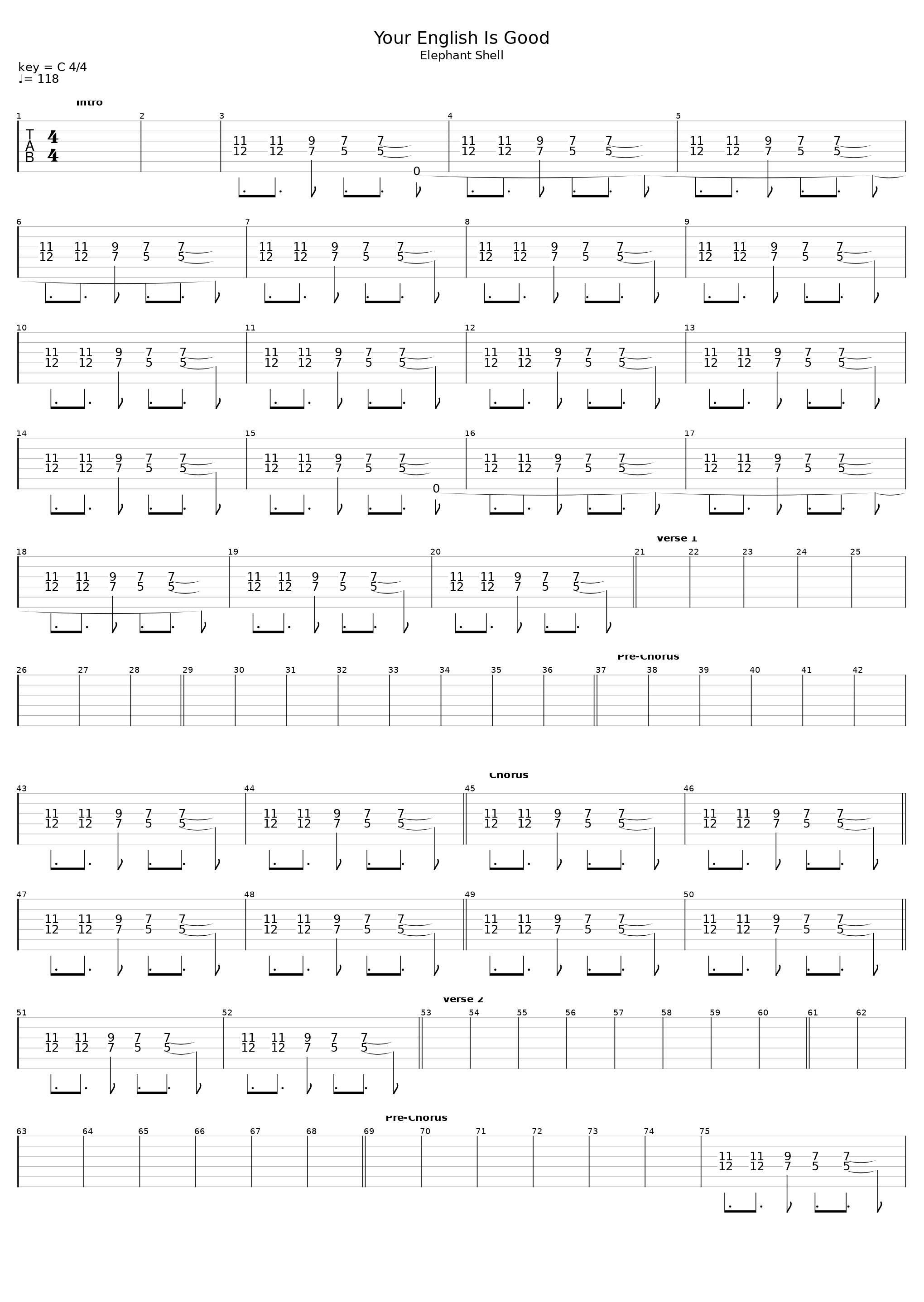 Your English Is Good_Tokyo Police Club_1