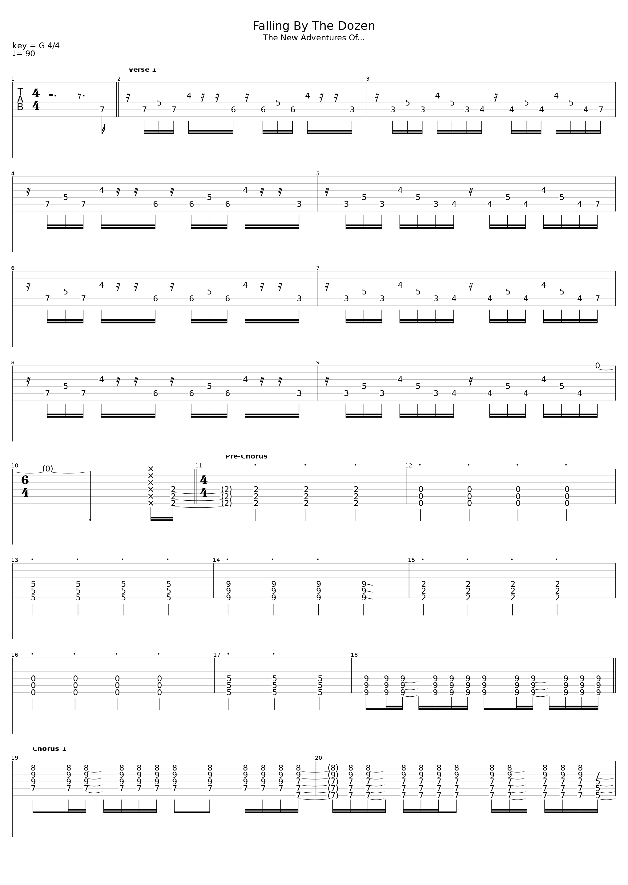 Falling By The Dozen_Get Set Radio_1