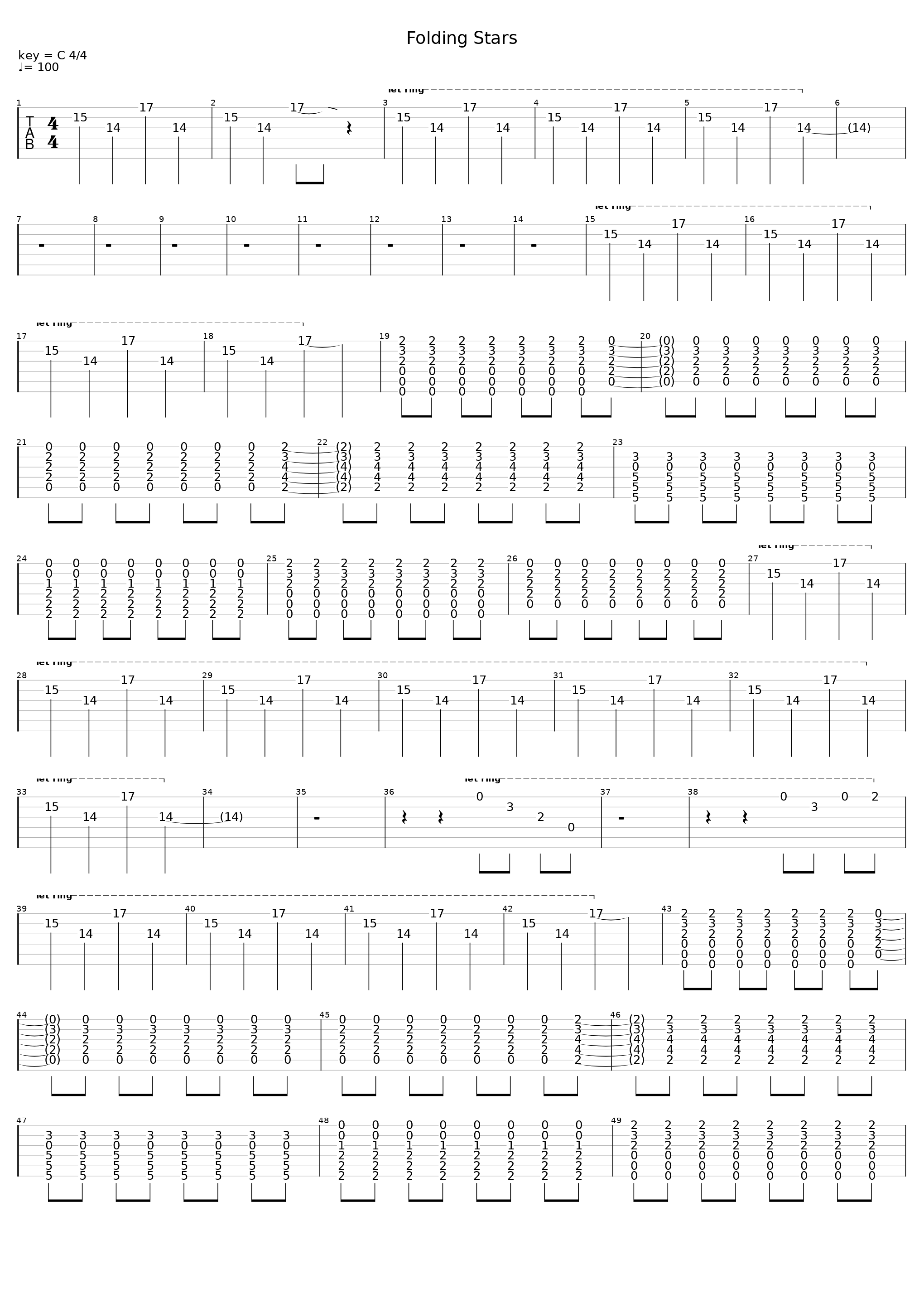 Folding Stars_Biffy Clyro_1