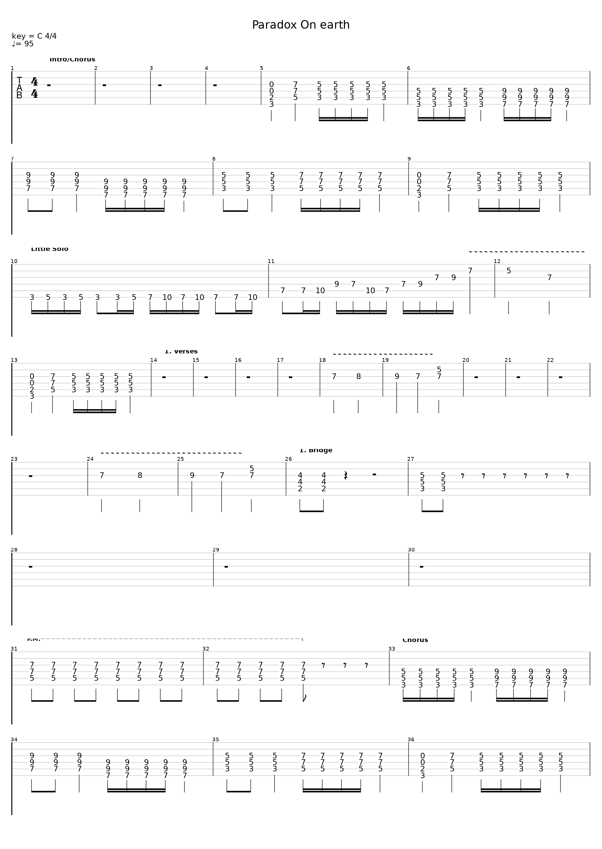 Paradox On Earth_Lostalone_1