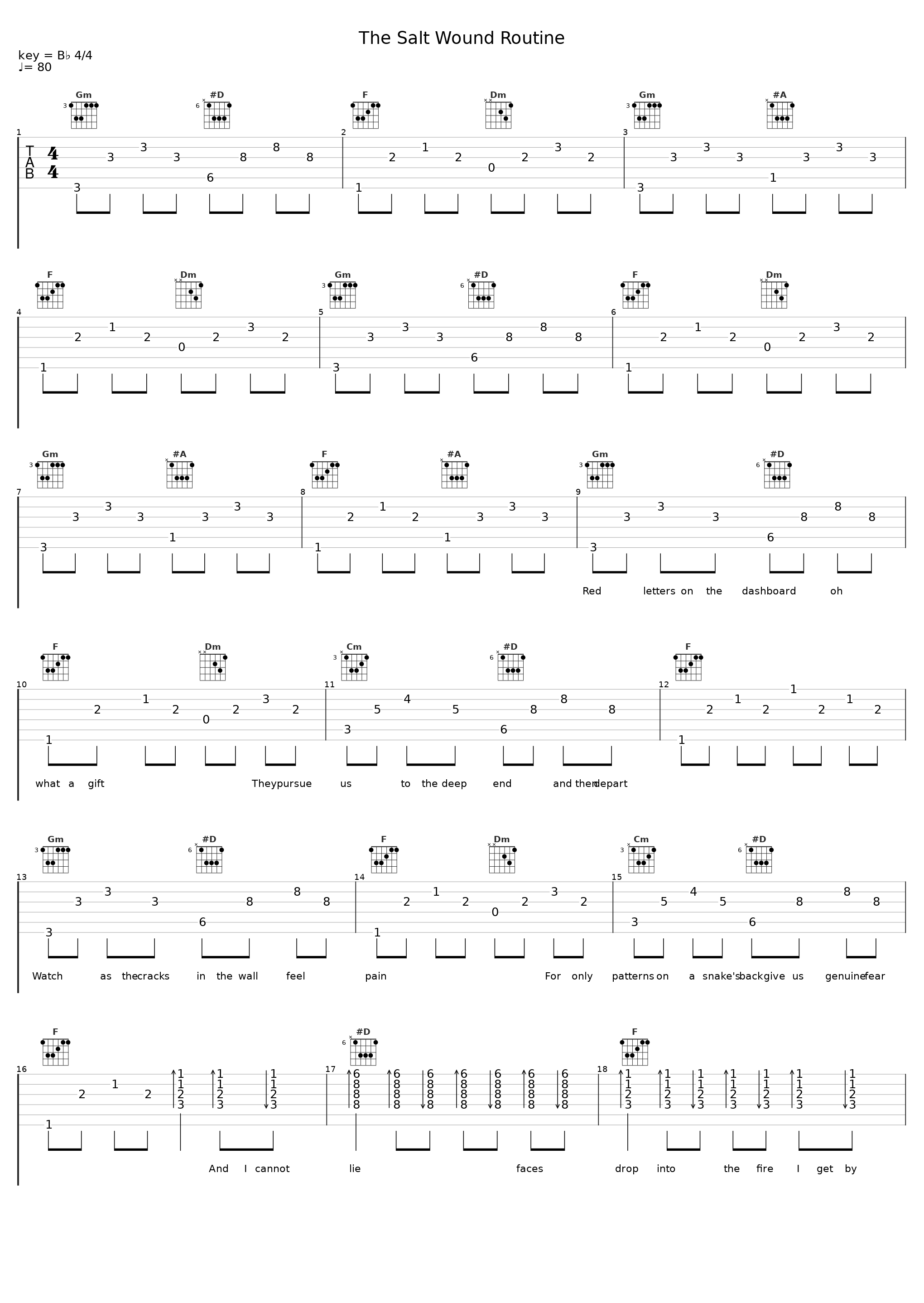 The Salt Wound Routine_Thirteen Senses_1