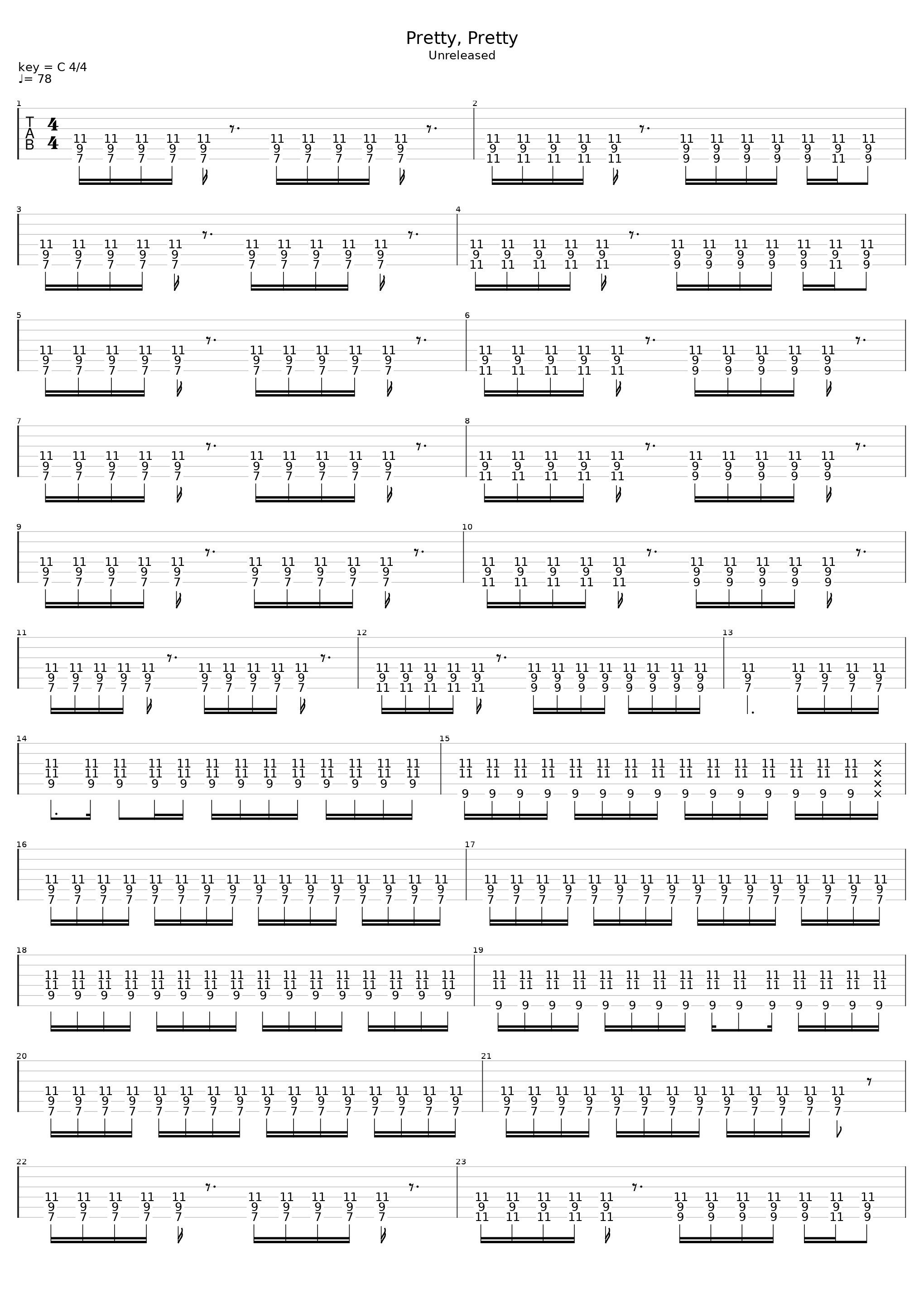 Pretty, Pretty_The Early November_1