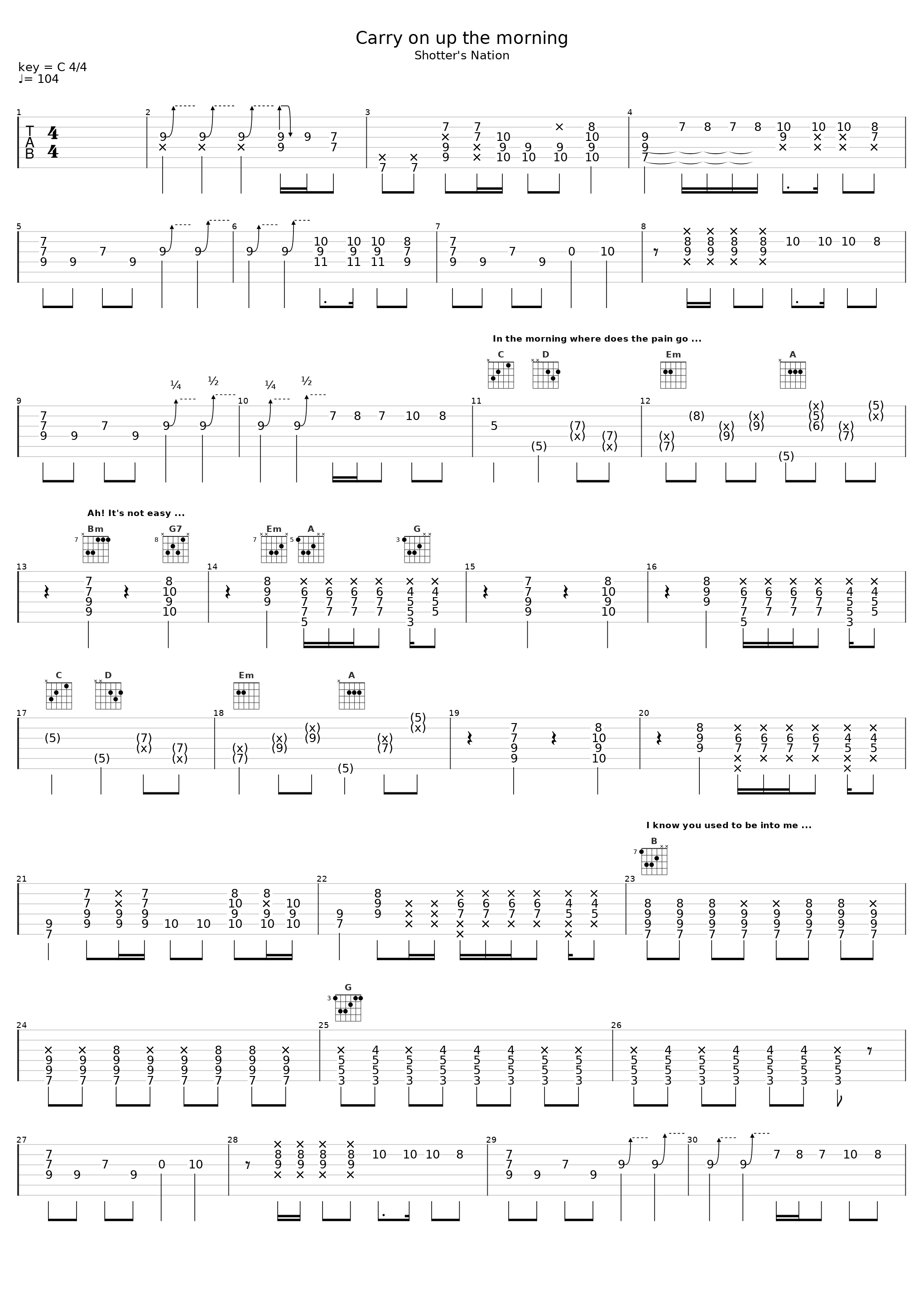 Carry On Up The Morning_Babyshambles_1
