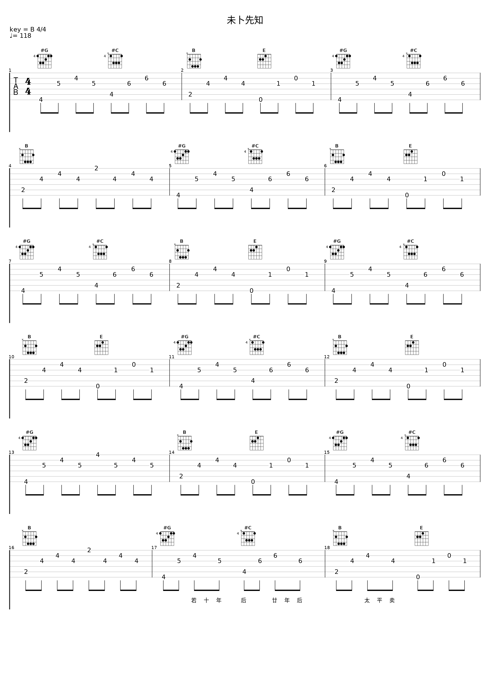 未卜先知_Mr.,邓建明_1