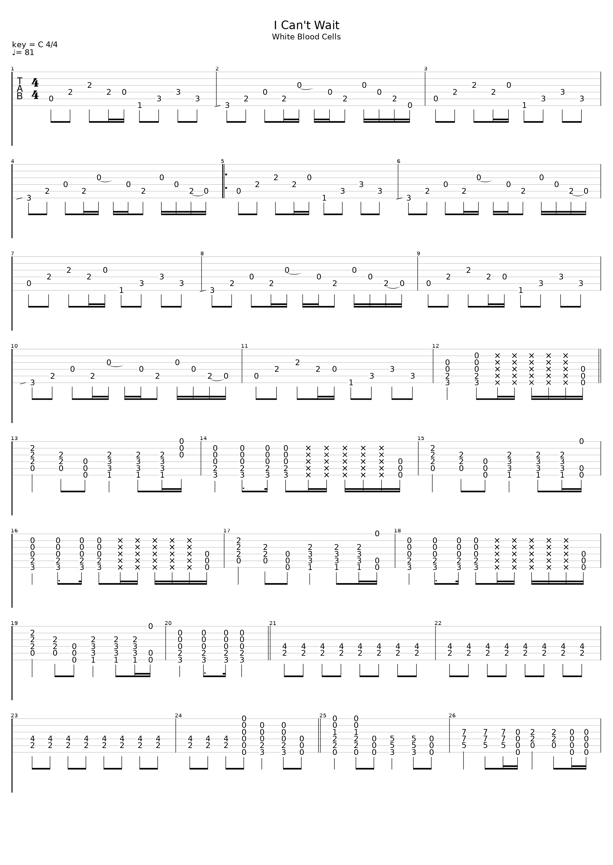 I Can't Wait_The White Stripes_1