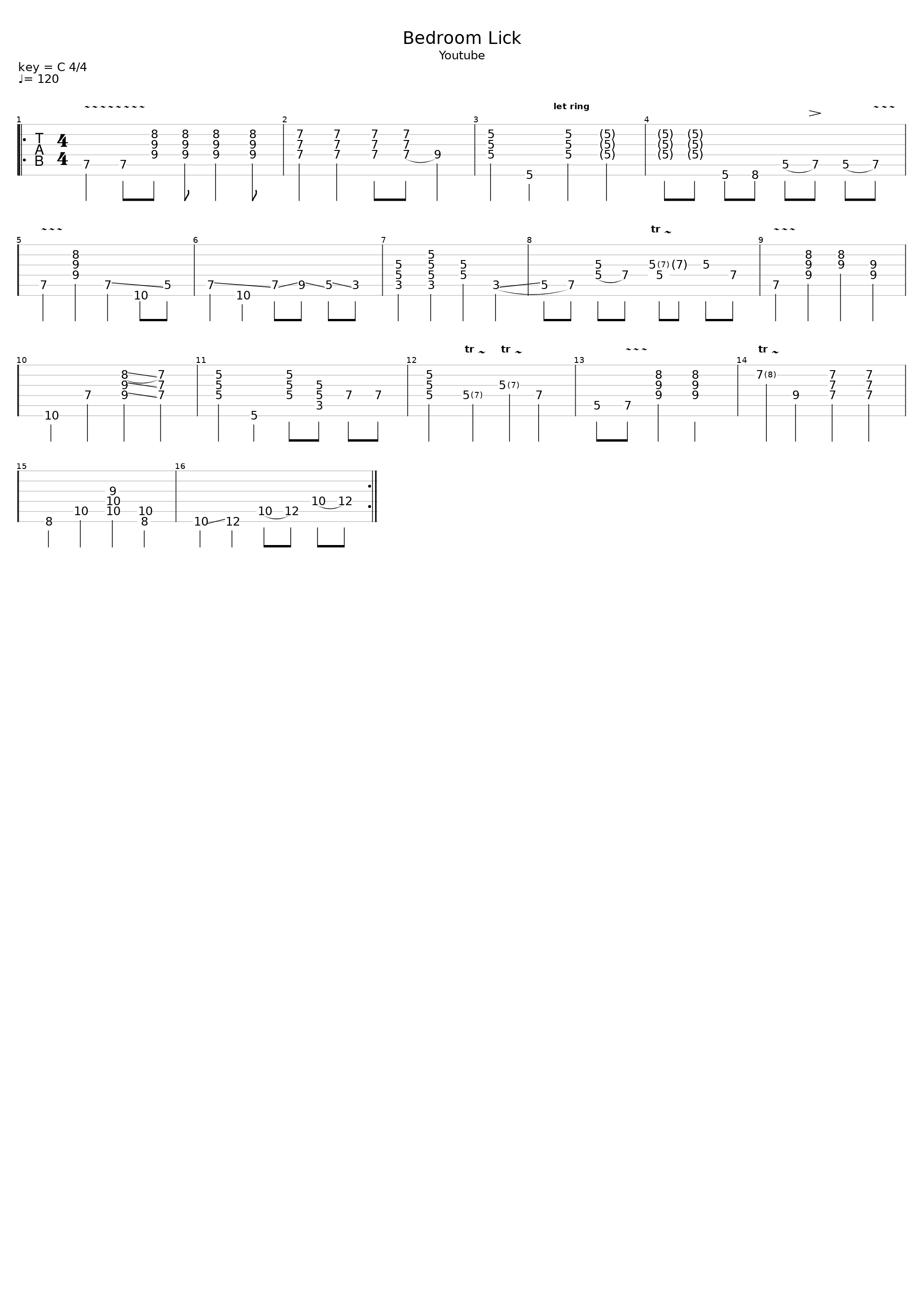 Bedroom Lick_John Frusciante_1