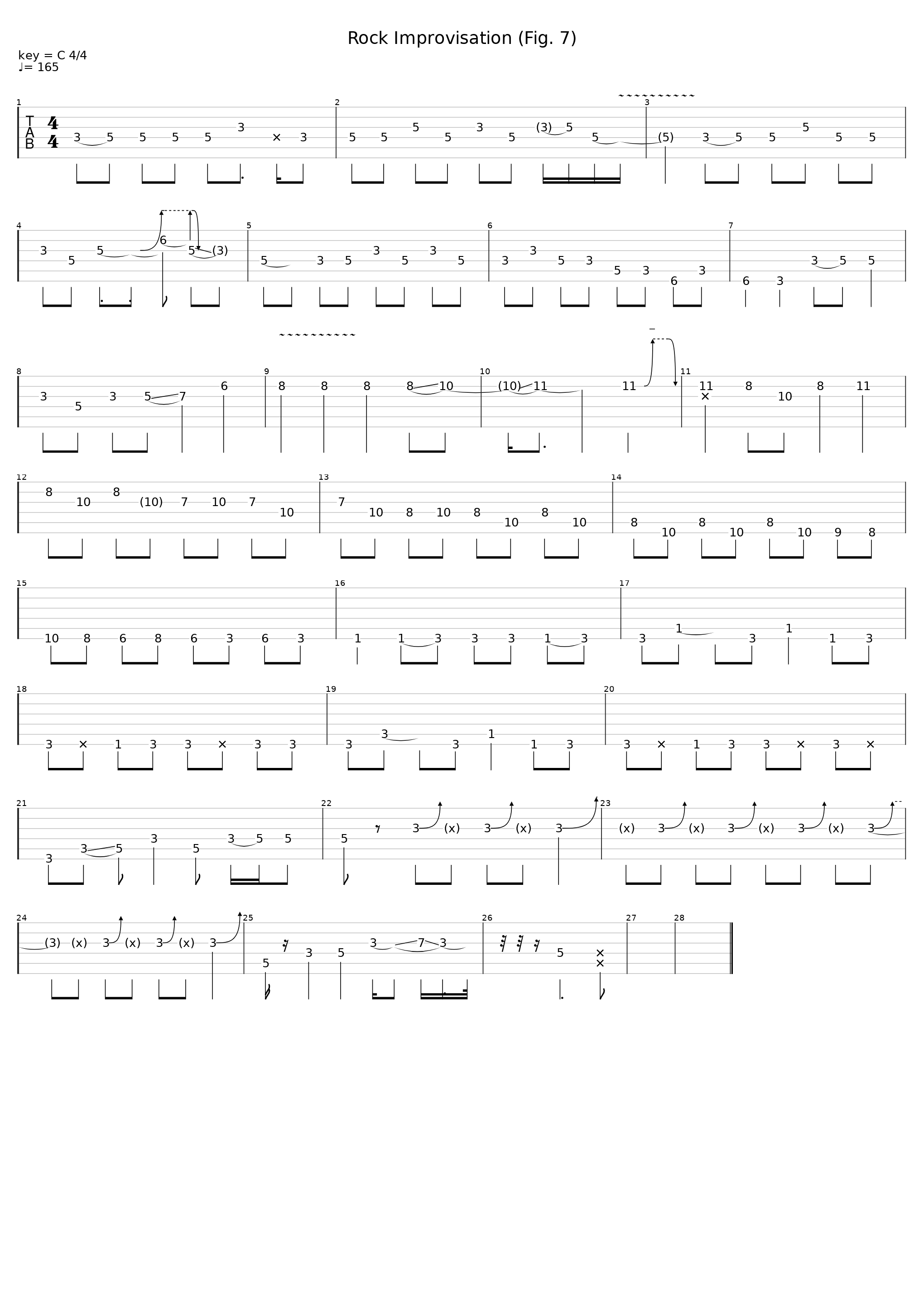 Improvisation Rock (Fig. 7)_John Frusciante_1