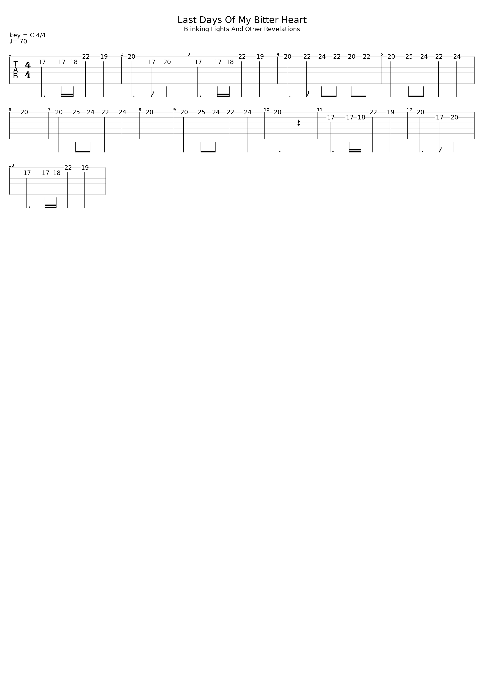 Last Days Of My Bitter Heart_Eels_1