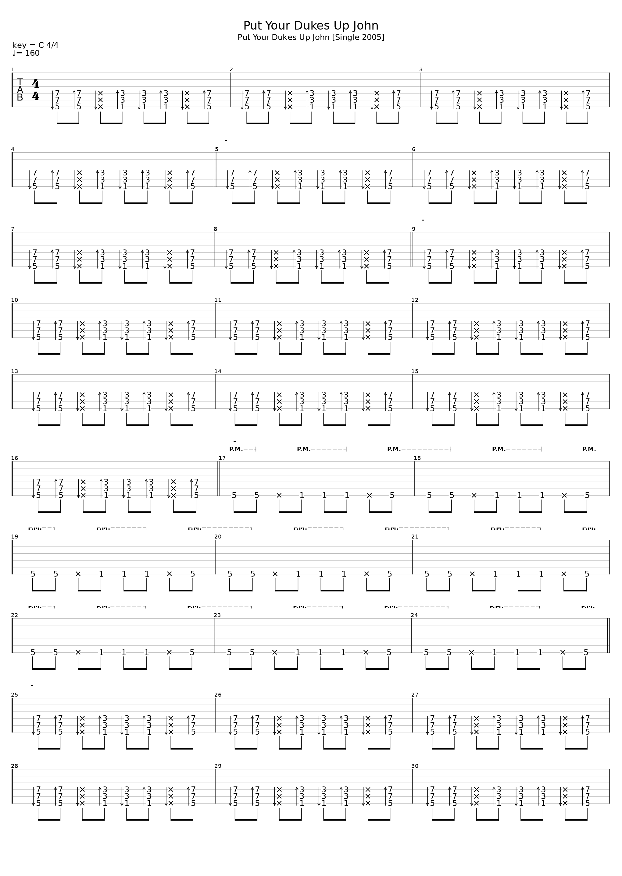 Put Your Dukes Up John_The Little Flames_1