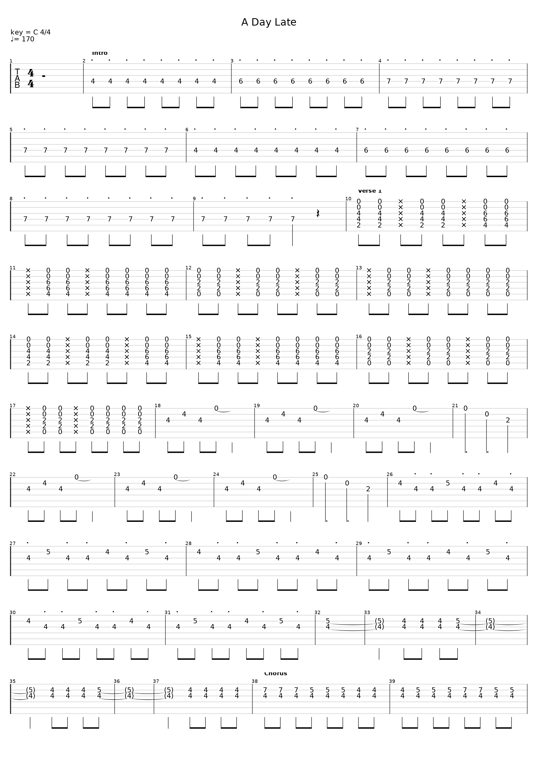 A Day Late_Anberlin_1