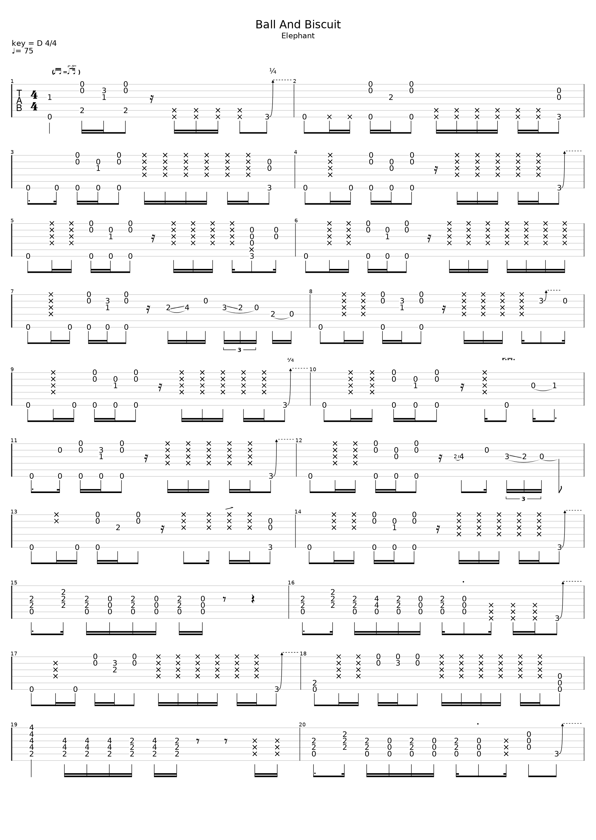 Ball And Biscuit (Correct Riff)_The White Stripes_1