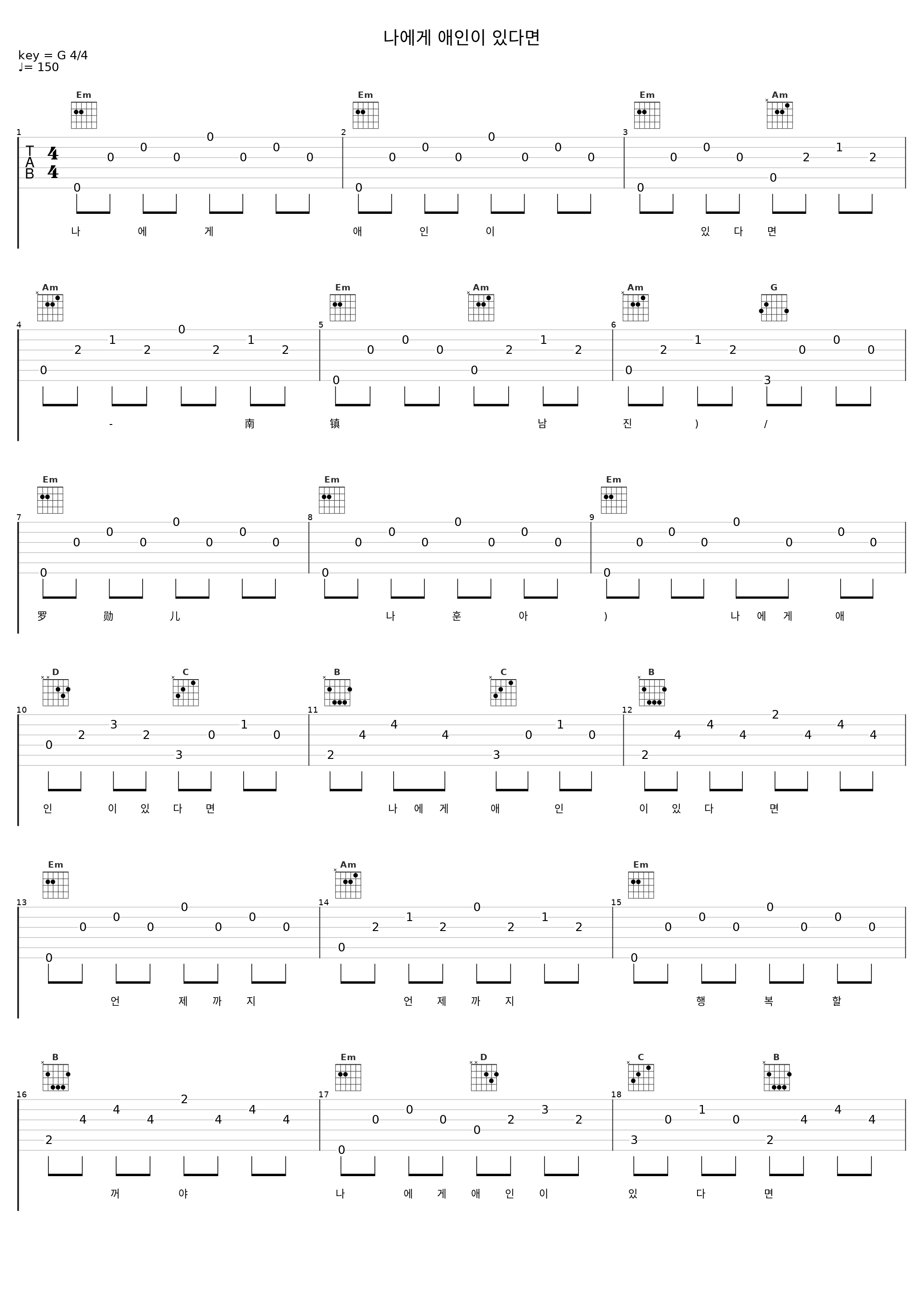 나에게 애인이 있다면_南镇,罗勋儿_1