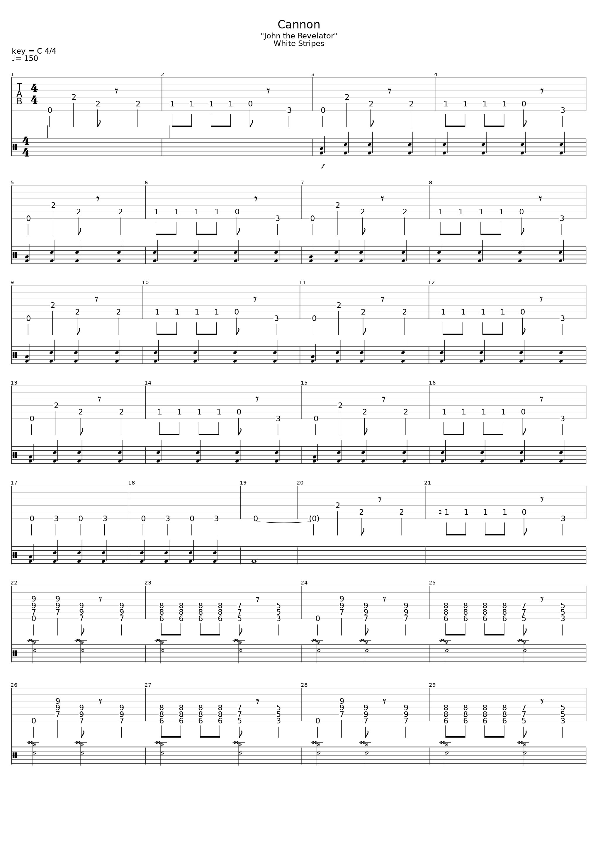 Cannon_The White Stripes_1