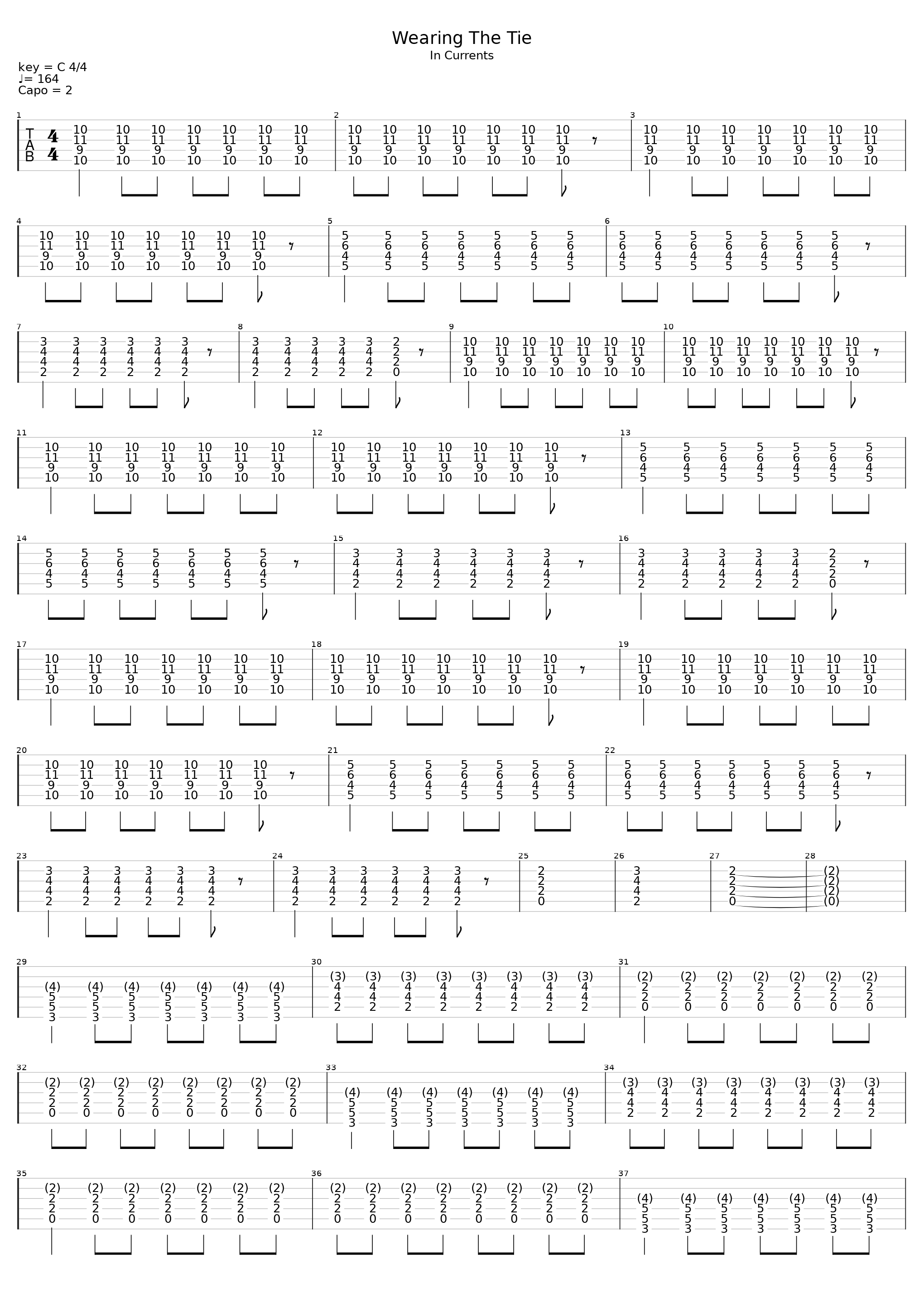 Wearing The Tie_The Early November_1