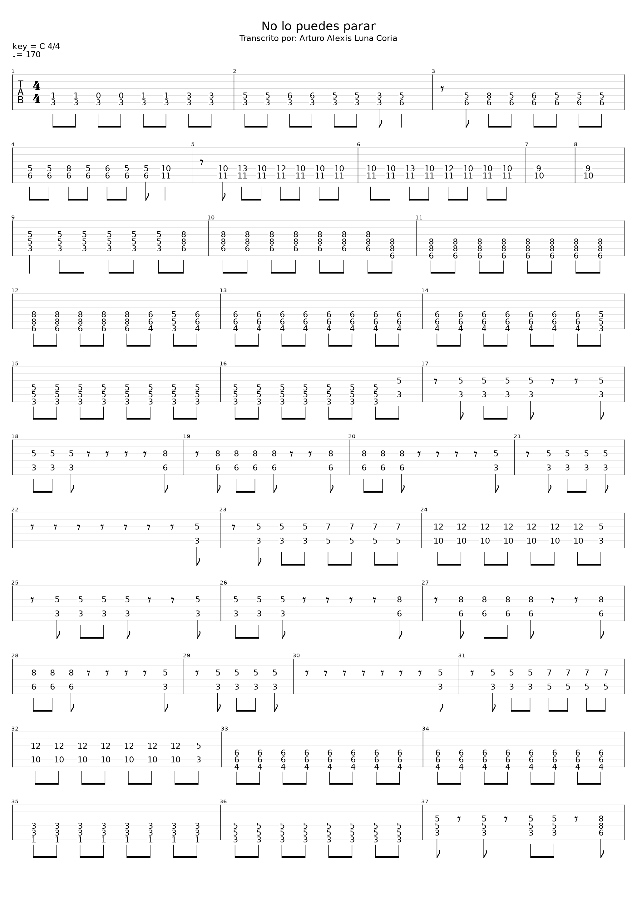 No Lo Puedes Parar_Los Daniels_1