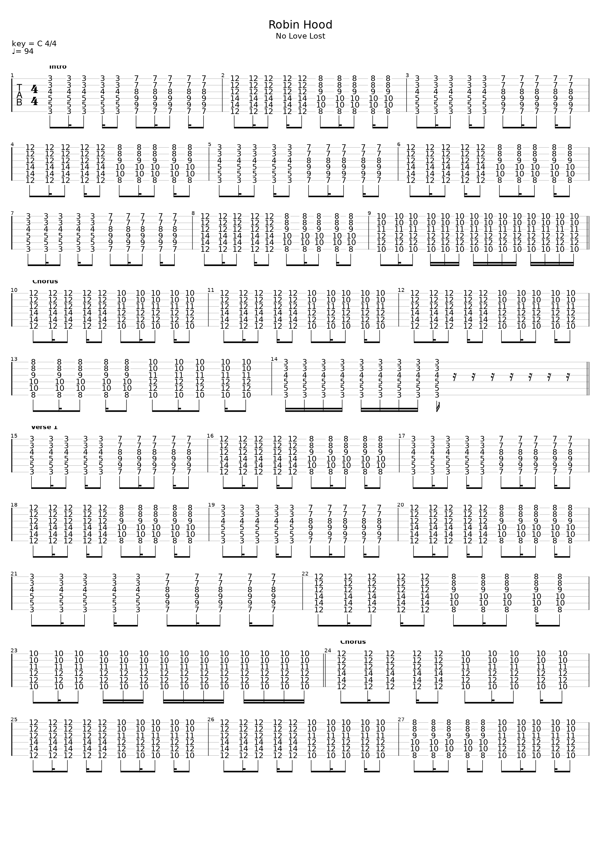 Robin Hood_The Rifles_1