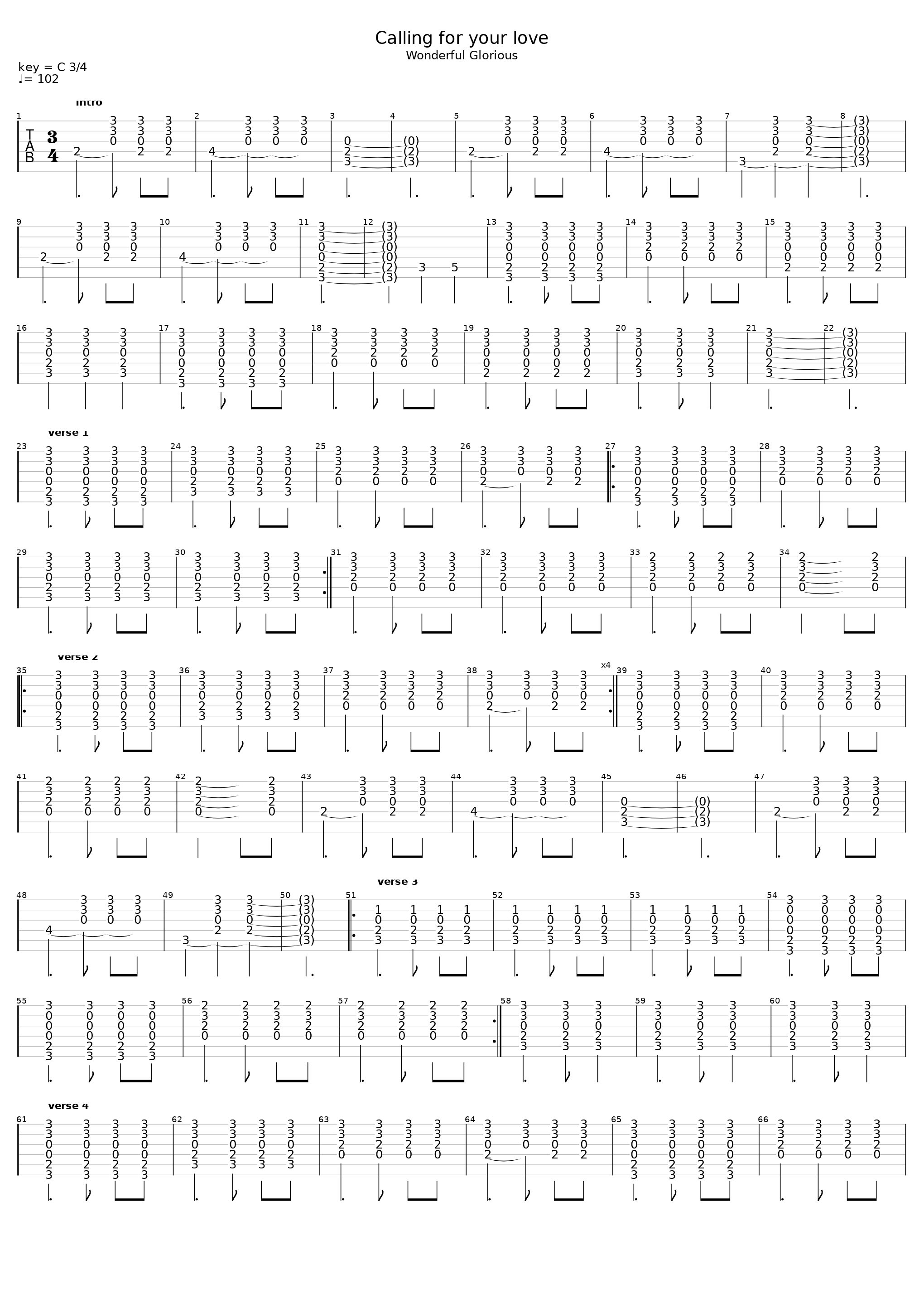 Calling For Your Love_Eels_1