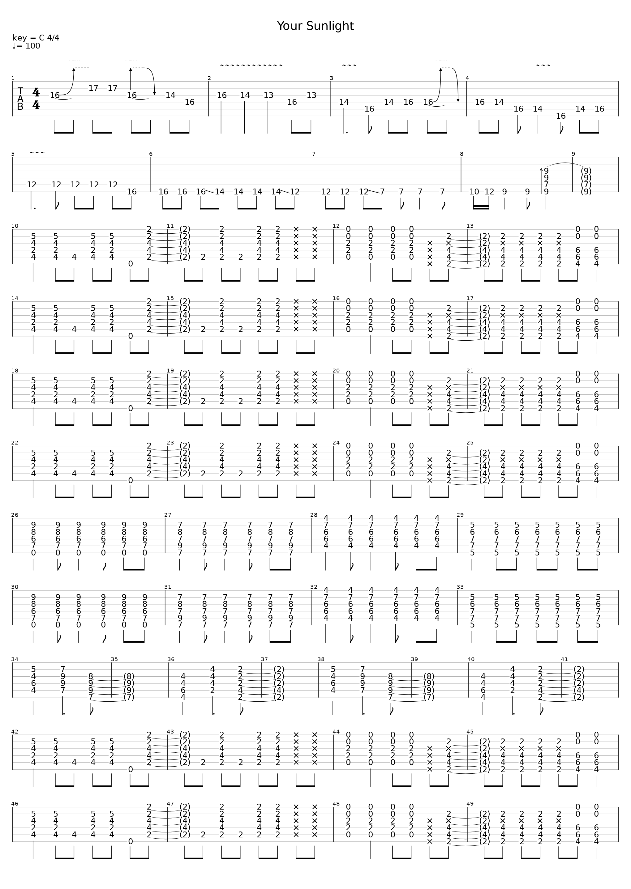 Your Sunlight_Colt 45_1