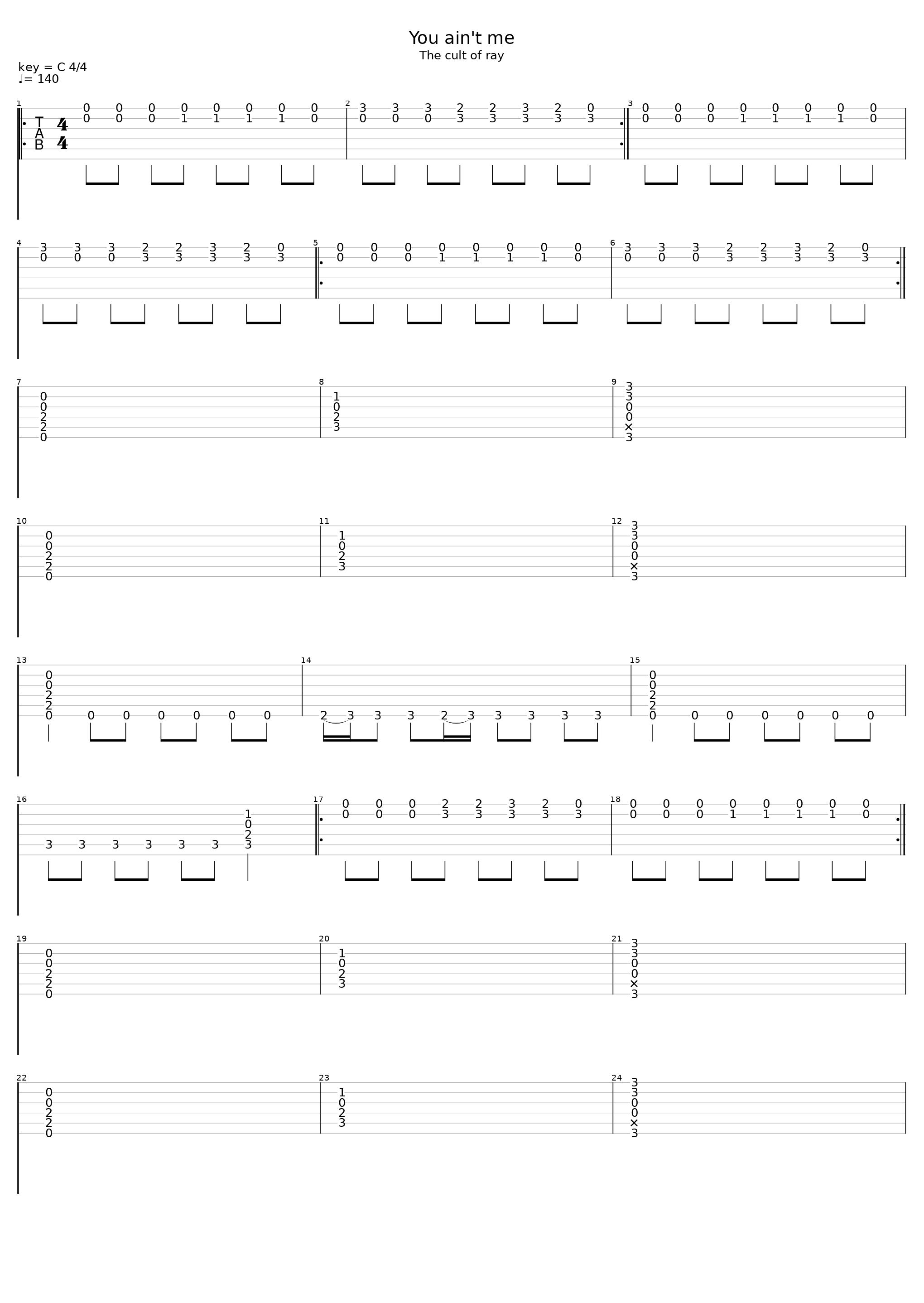 You Ain't Me_Frank Black_1