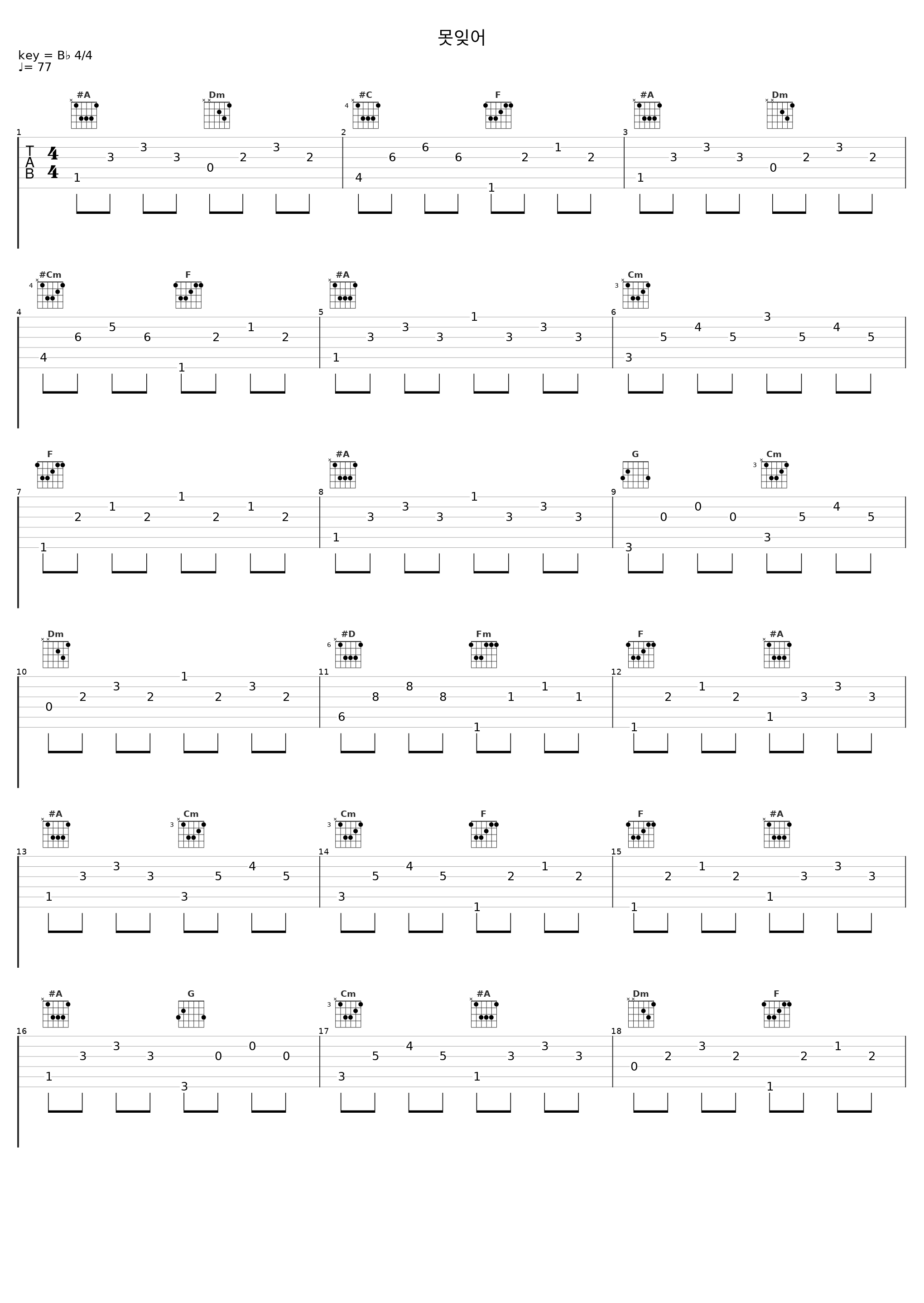 못잊어_南镇,罗勋儿_1