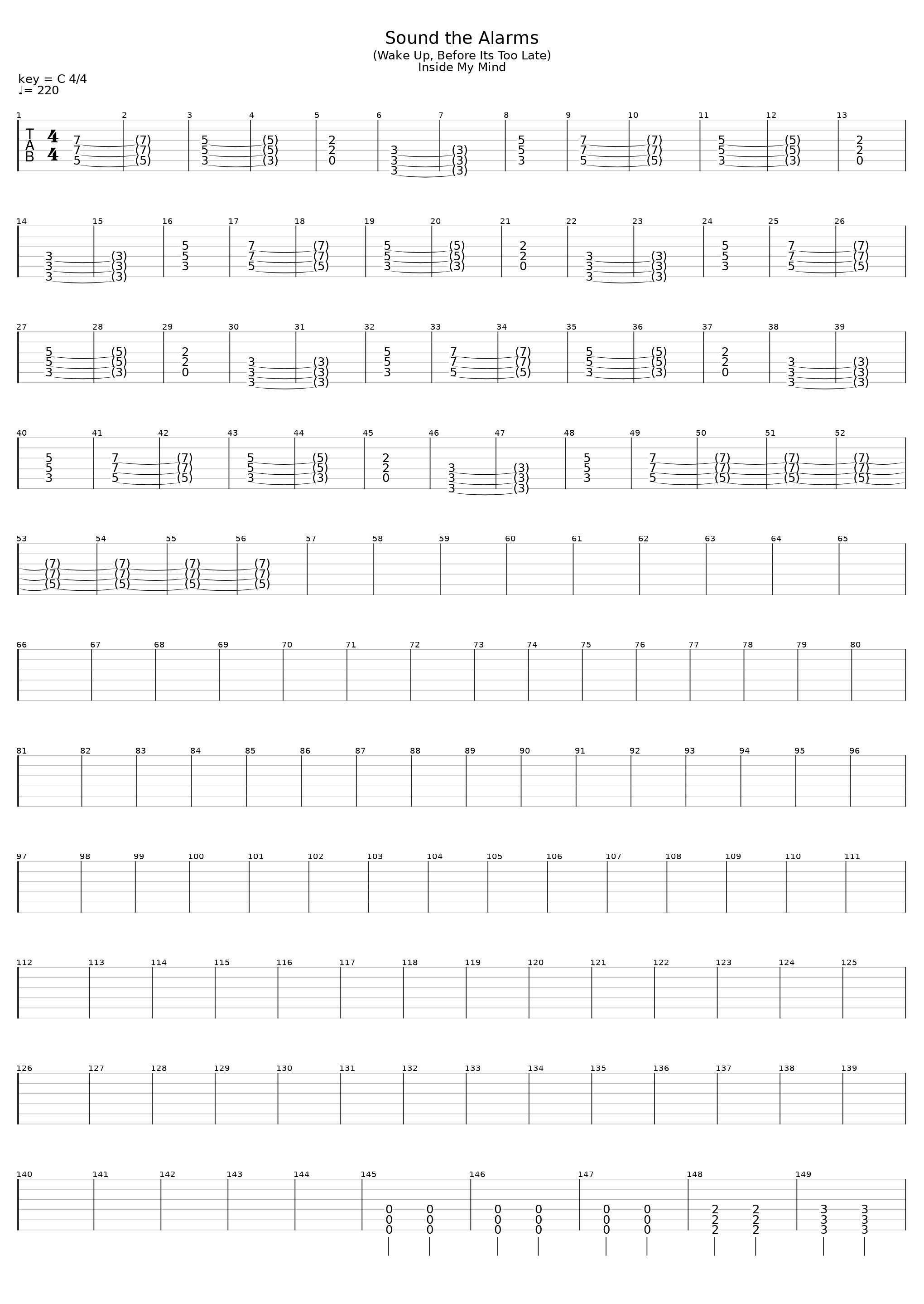 Sound The Alarms Wake Up Before It's Too Late_Theta_1