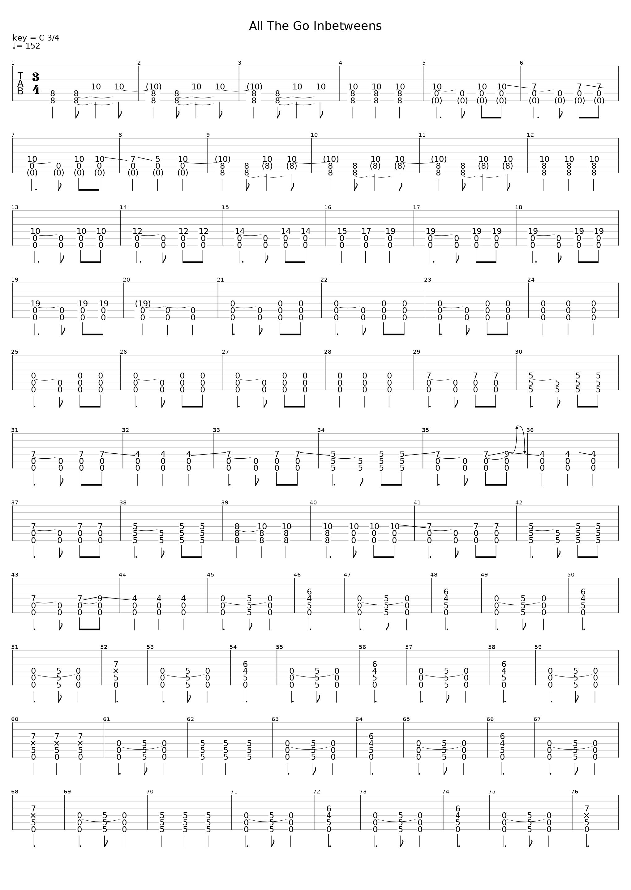 All The Go Inbetweens_Silversun Pickups_1