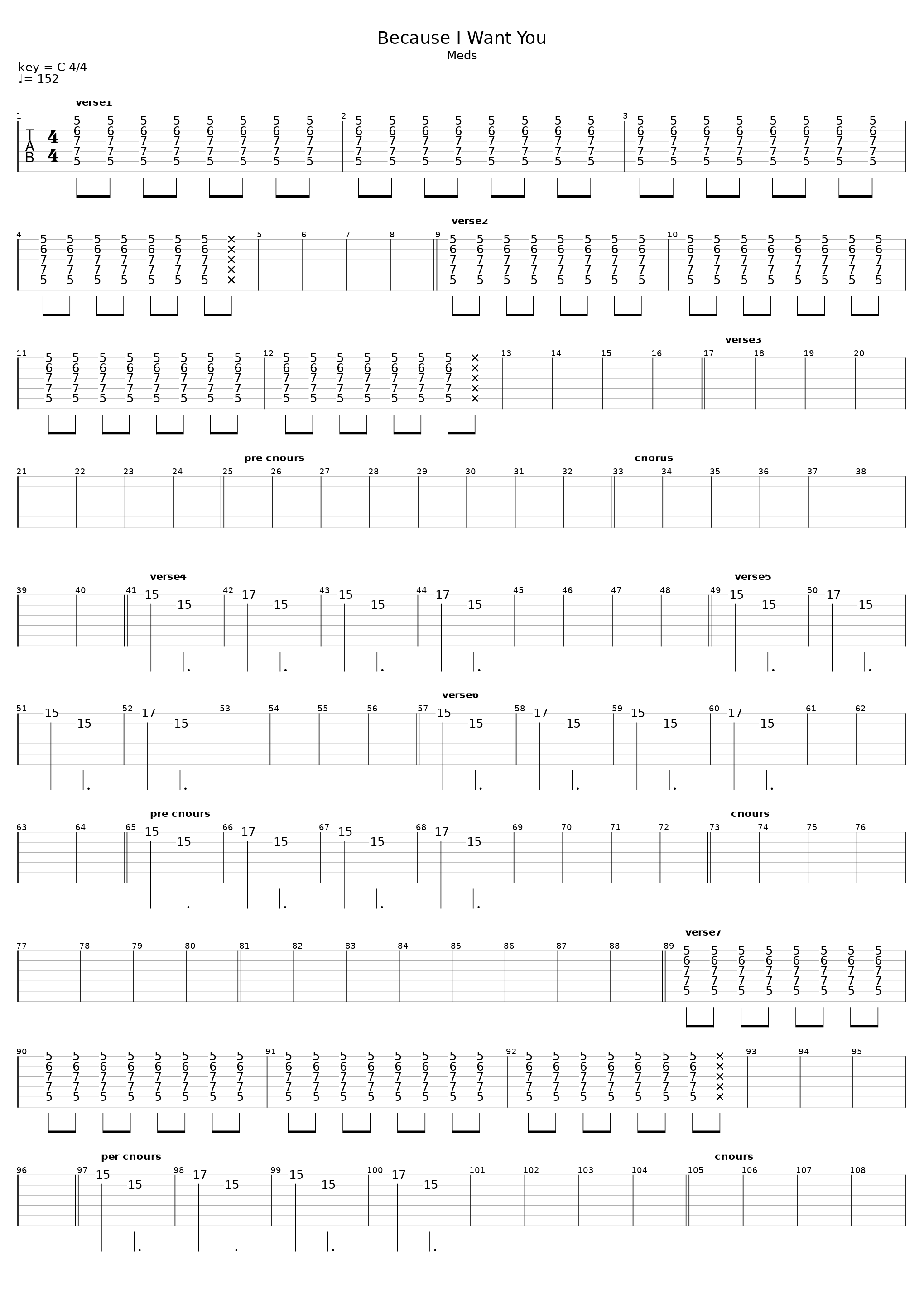 Because I Want You_Placebo_1