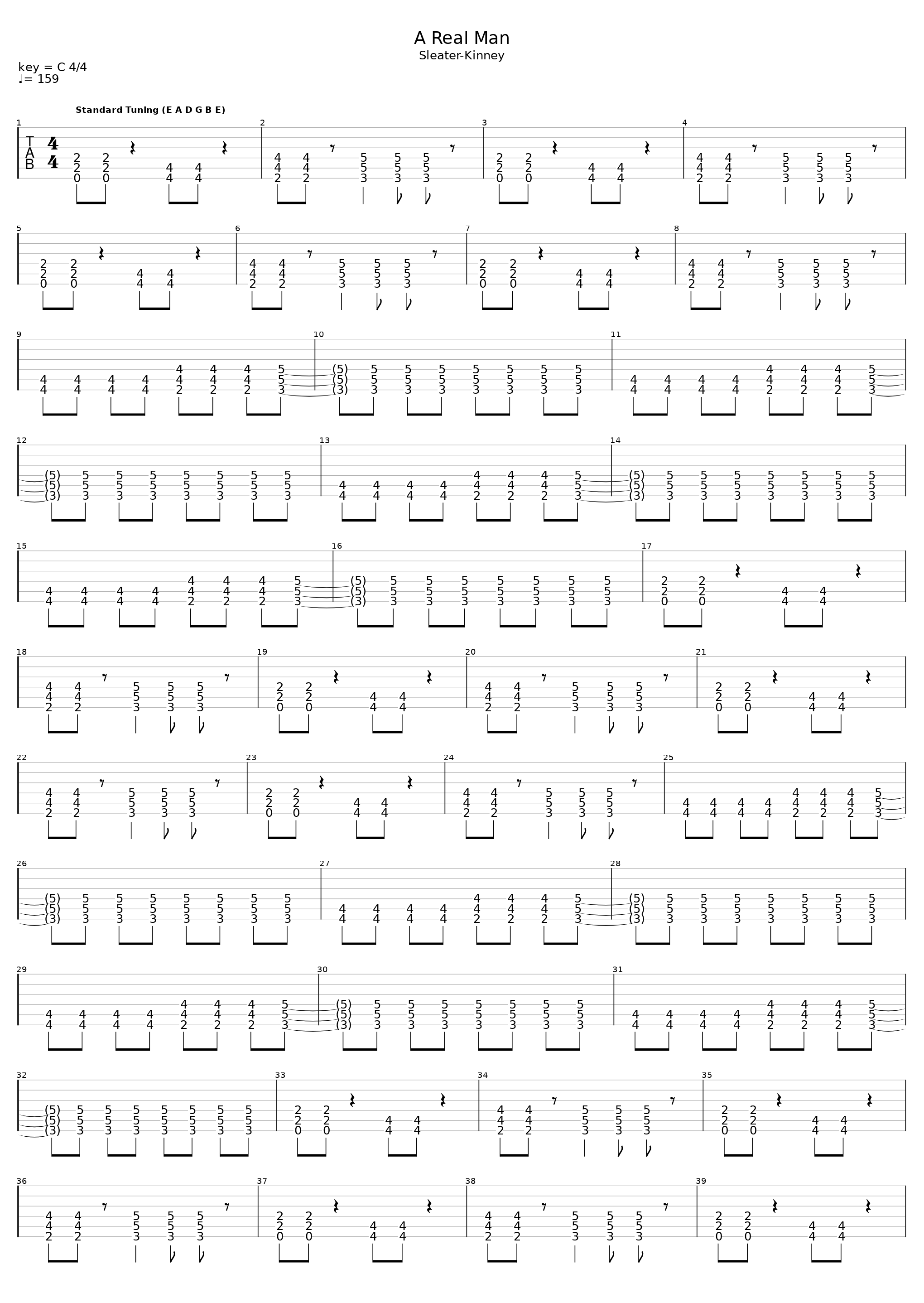 A Real Man_Sleater-Kinney_1