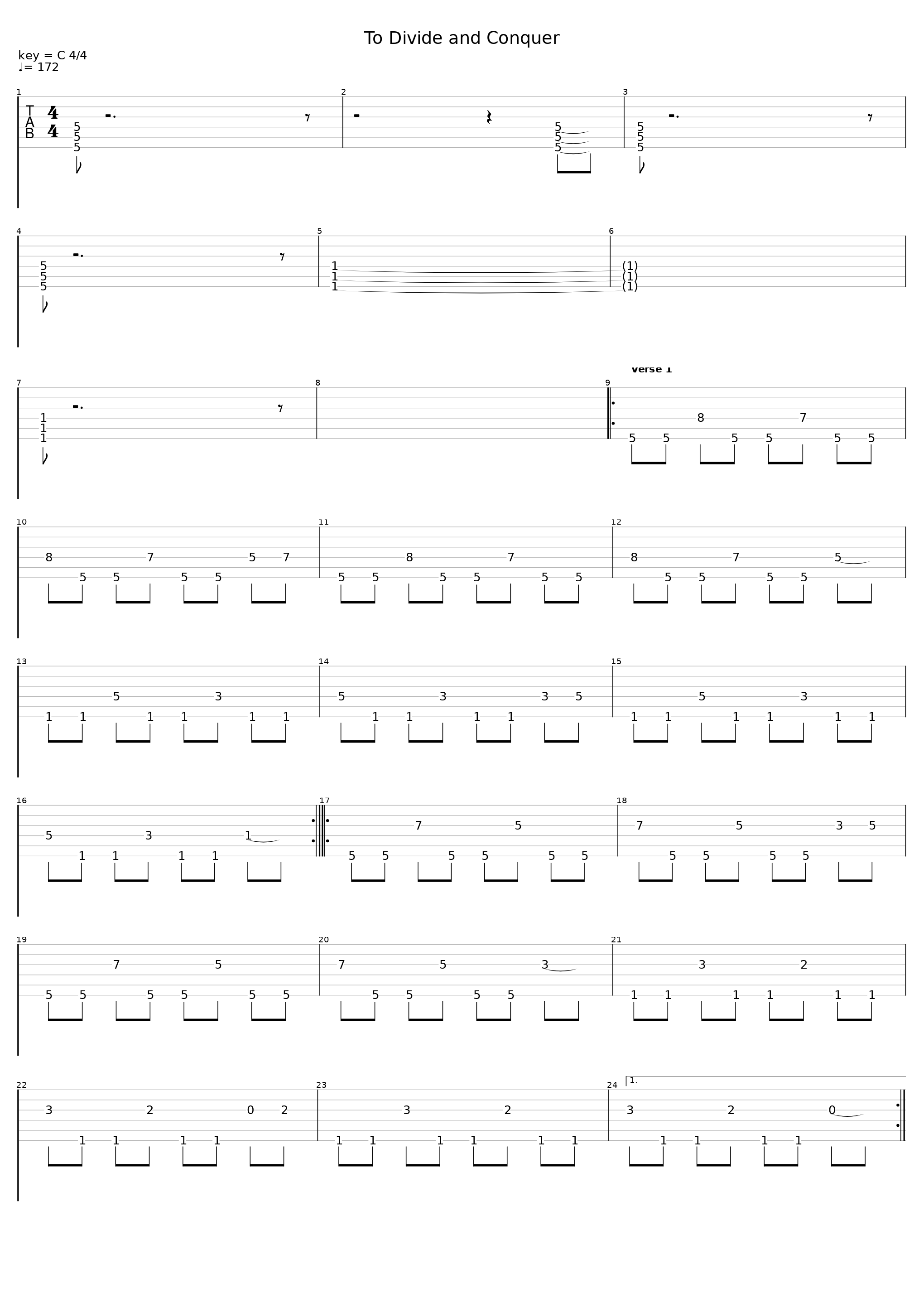 To Divide And Conquer_Singlethreat_1