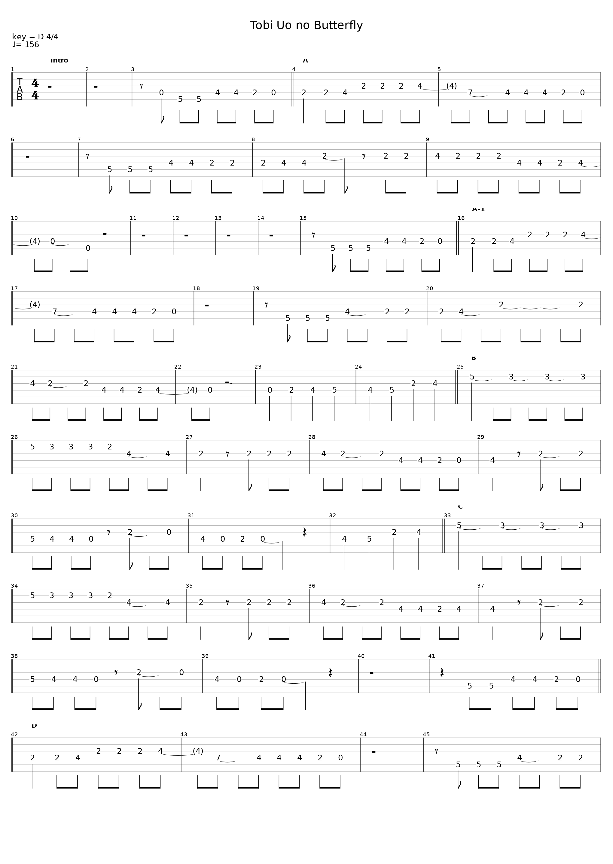 Tobiuo No Butterfly_Chatmonchy_1