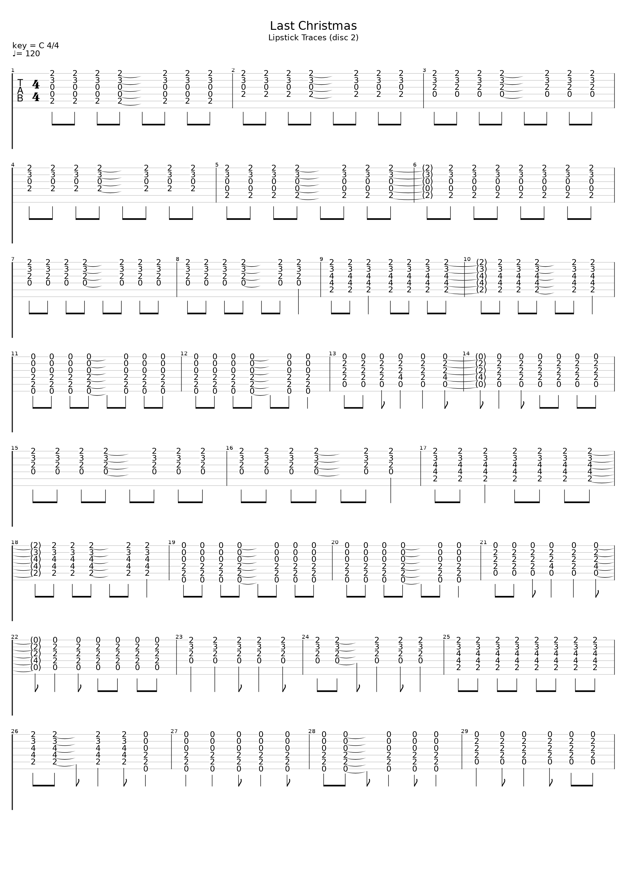 Last Christmas_Manic Street Preachers_1