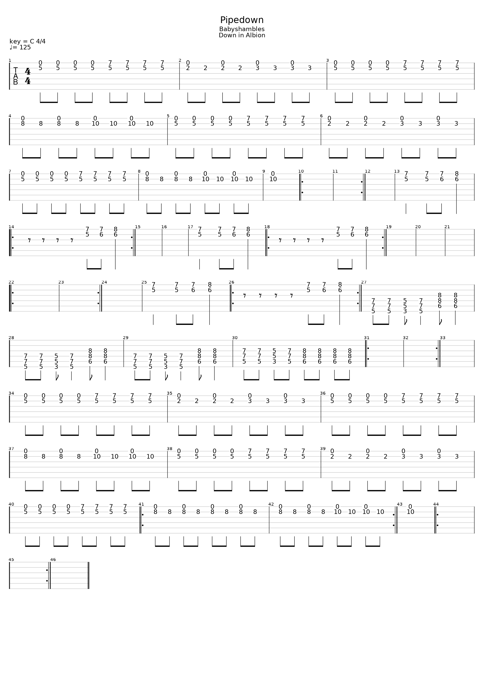 Pipe Down_Babyshambles_1