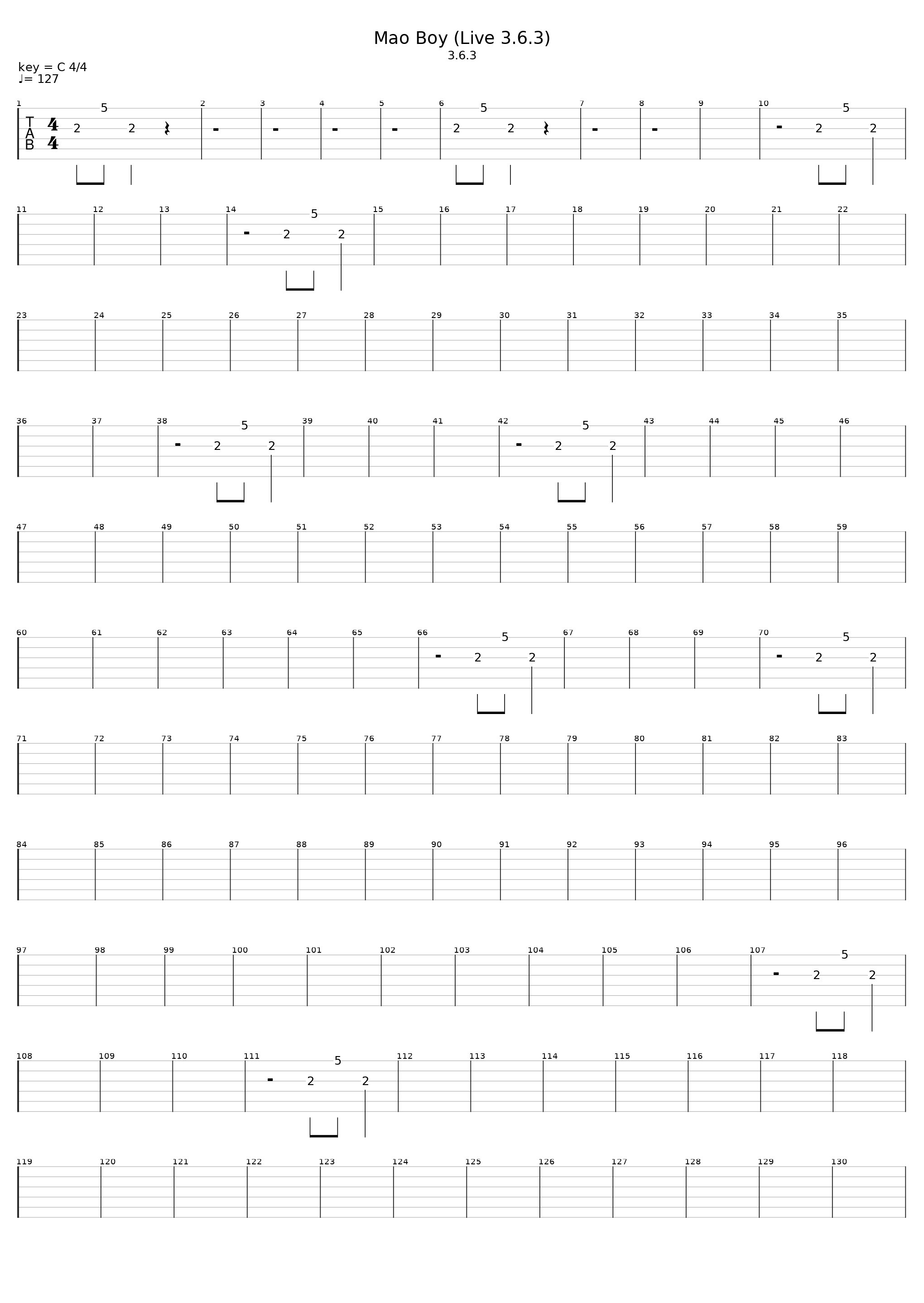 Mao Boy (Live)_Indochine_1