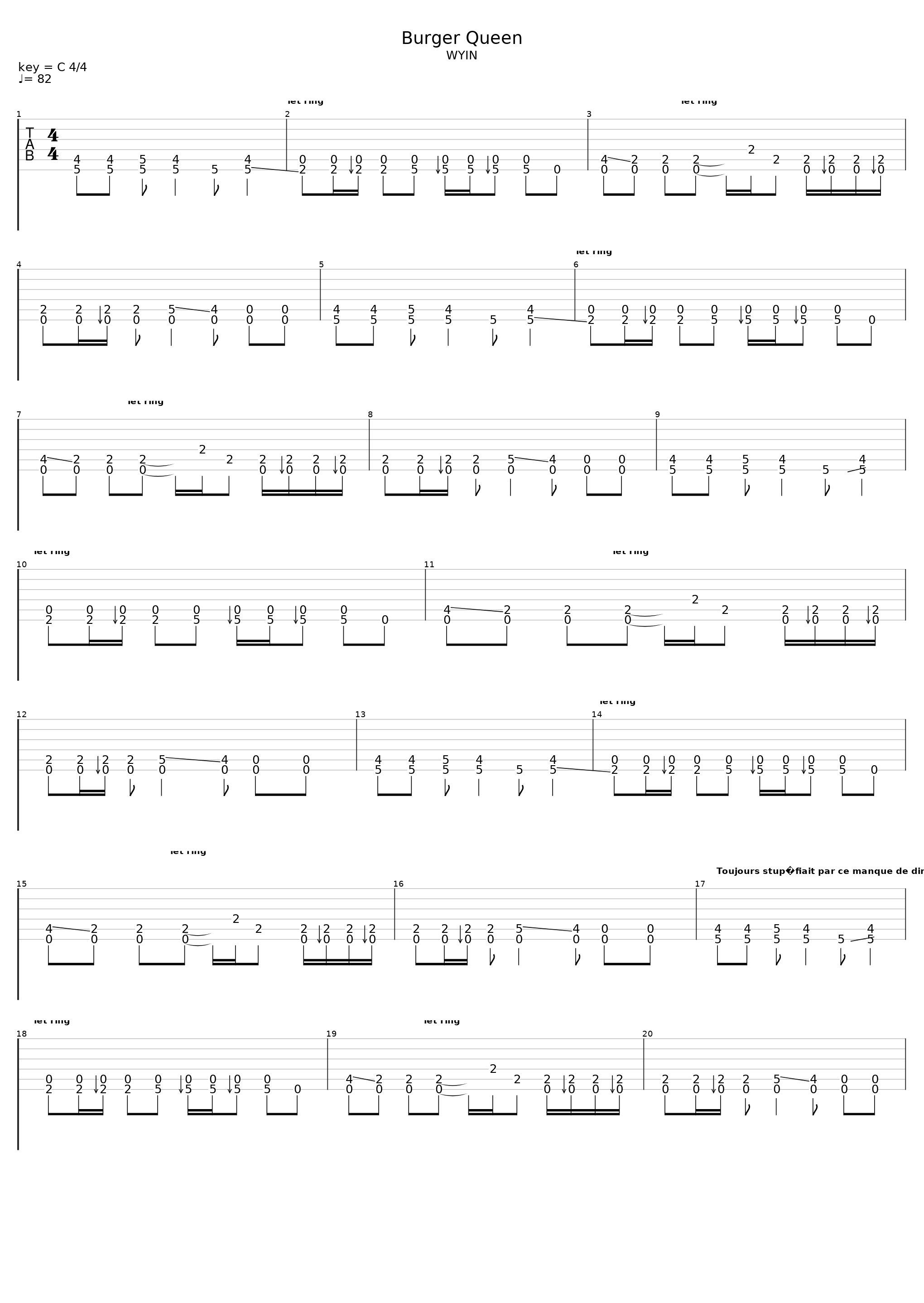 Burger Queen_Placebo_1