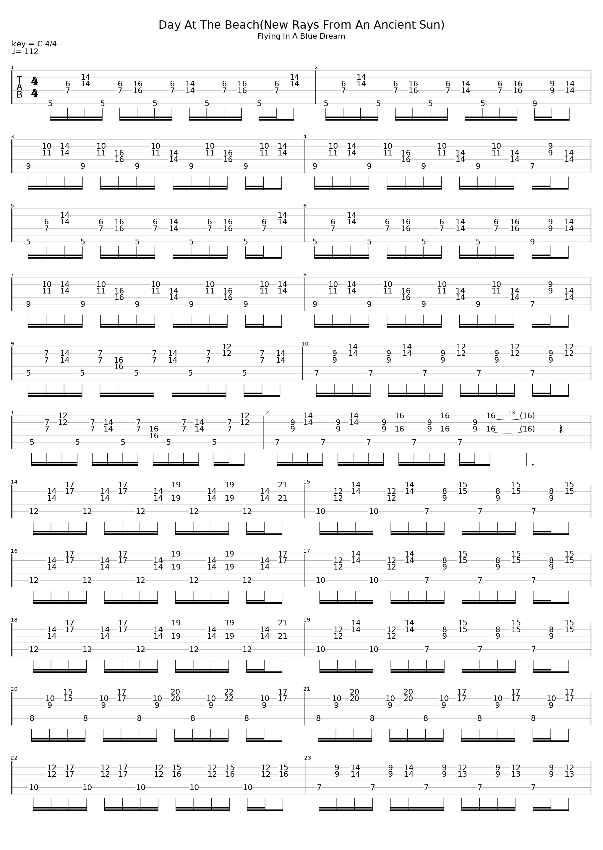 Day At The Beach (New Rays From An Ancient Sun)_Joe Satriani_1