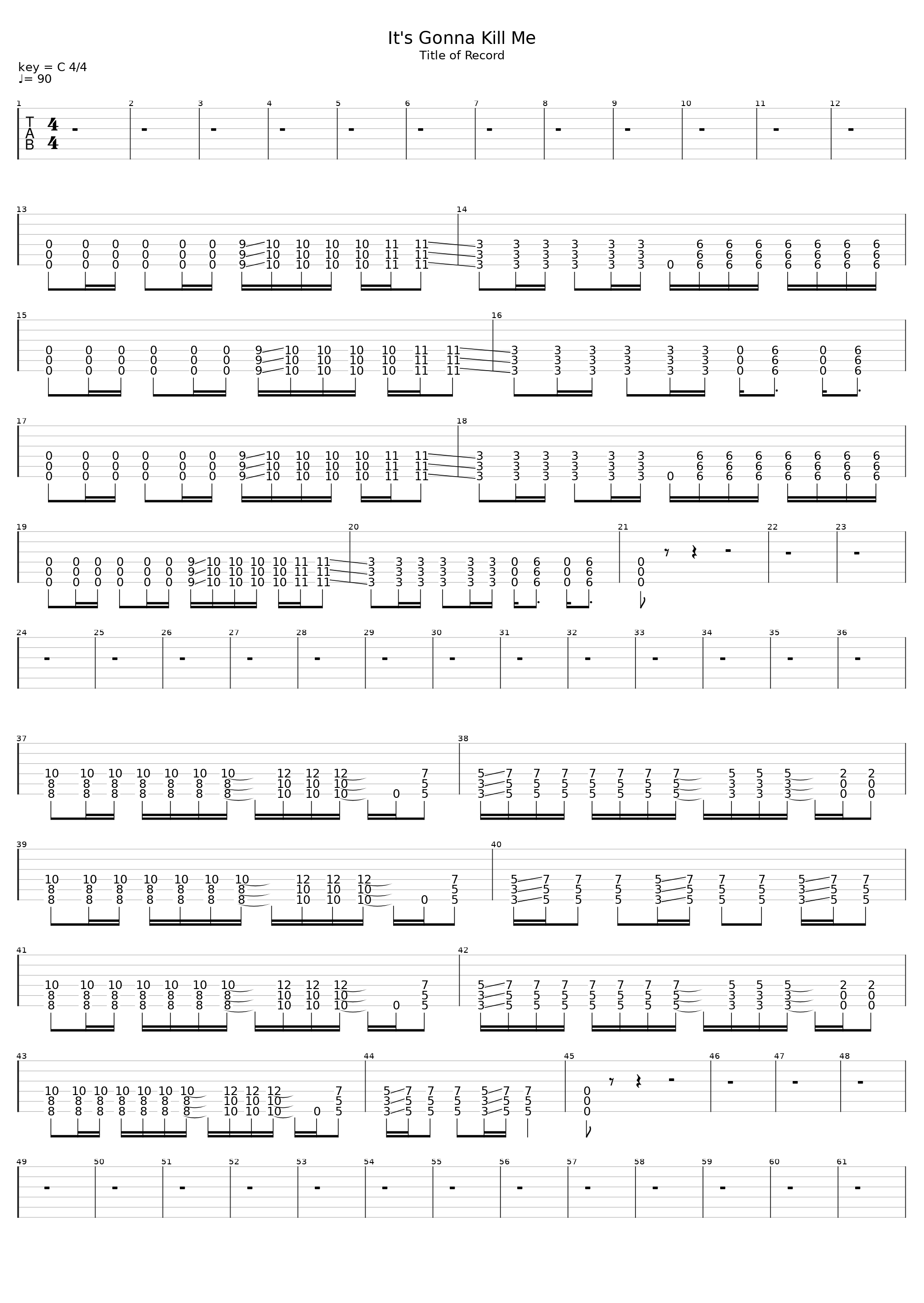 It's Gonna Kill Me_Filter_1