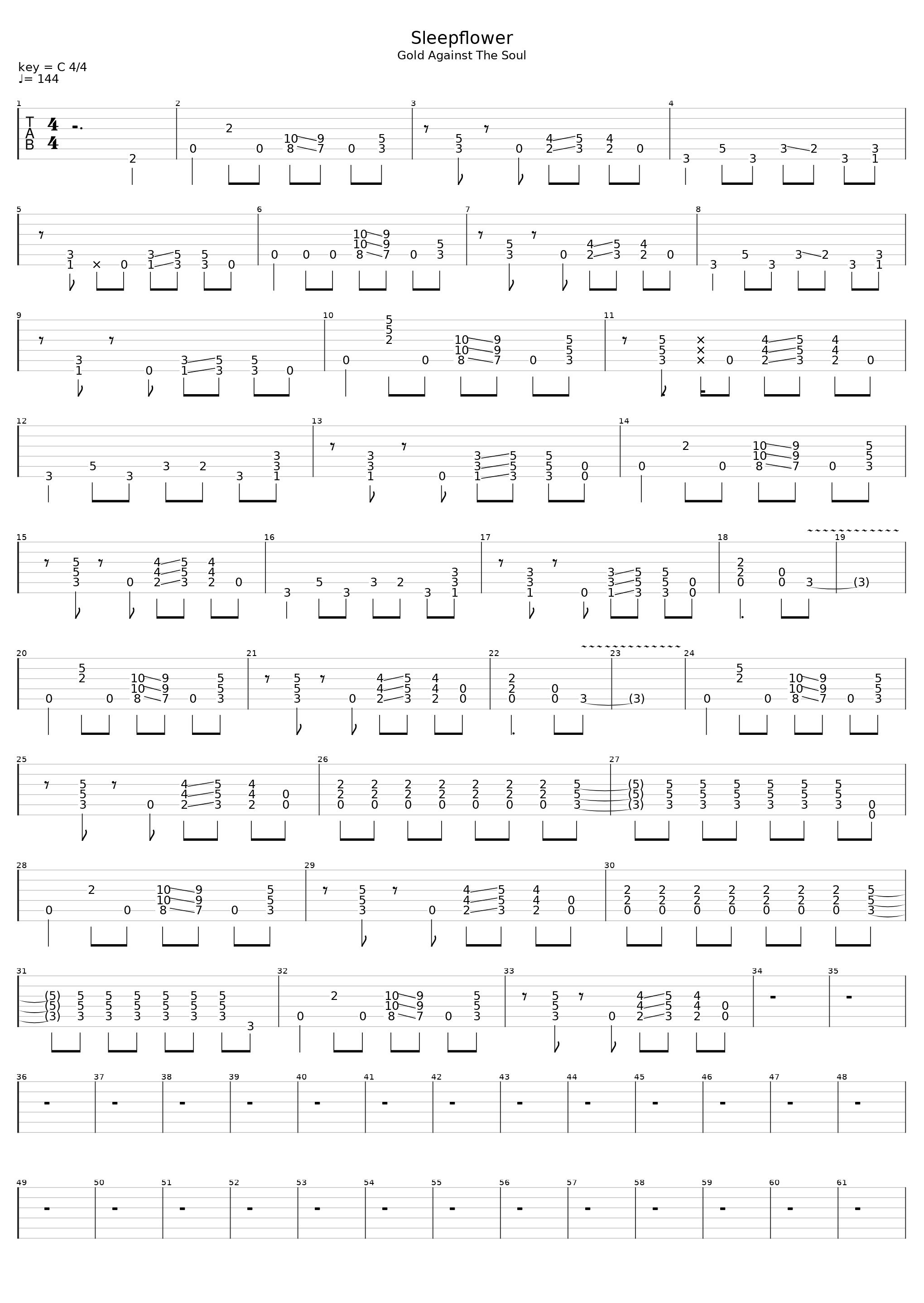 Sleepflower_Manic Street Preachers_1