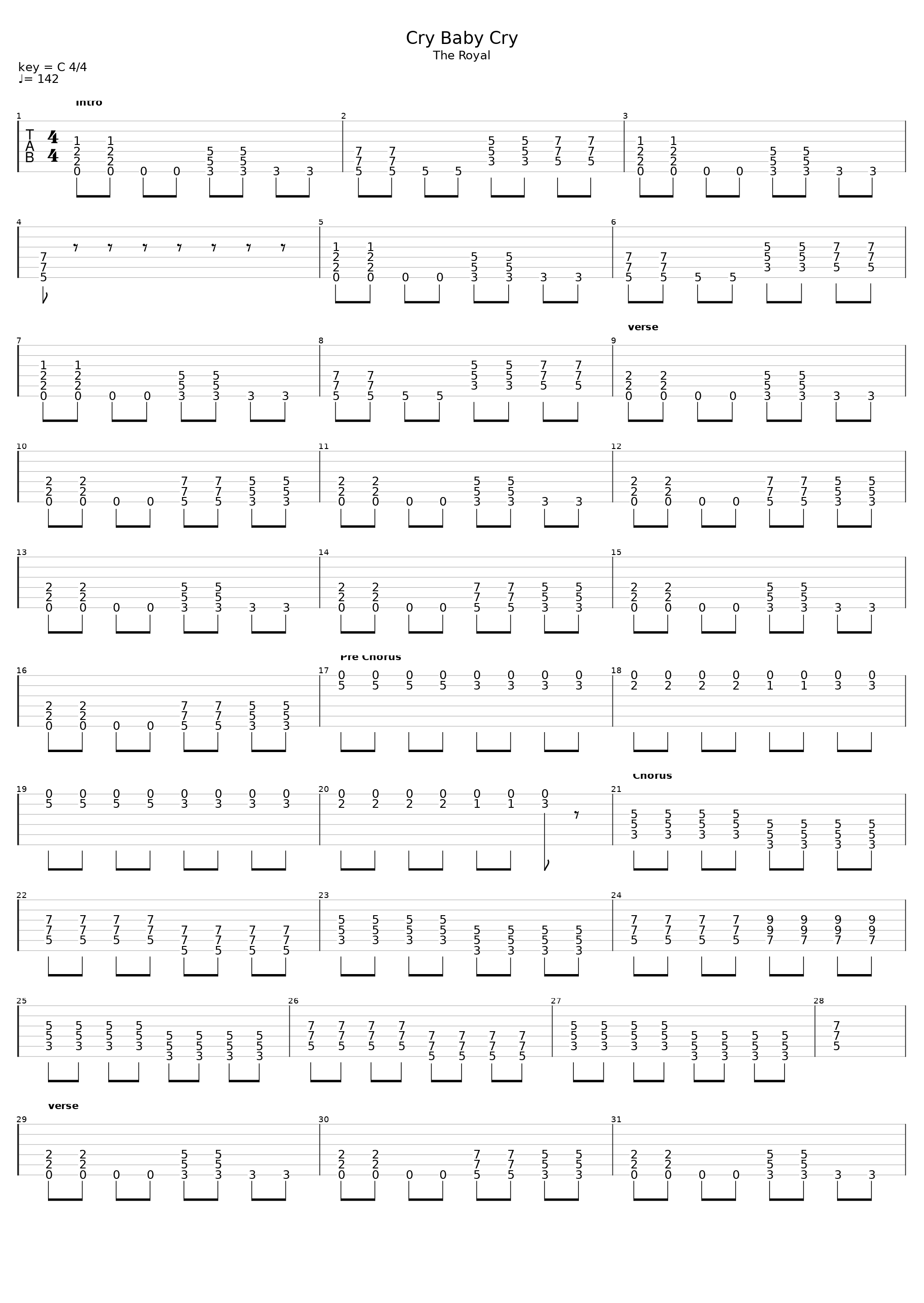 Cry Baby Cry_Royal Republic_1