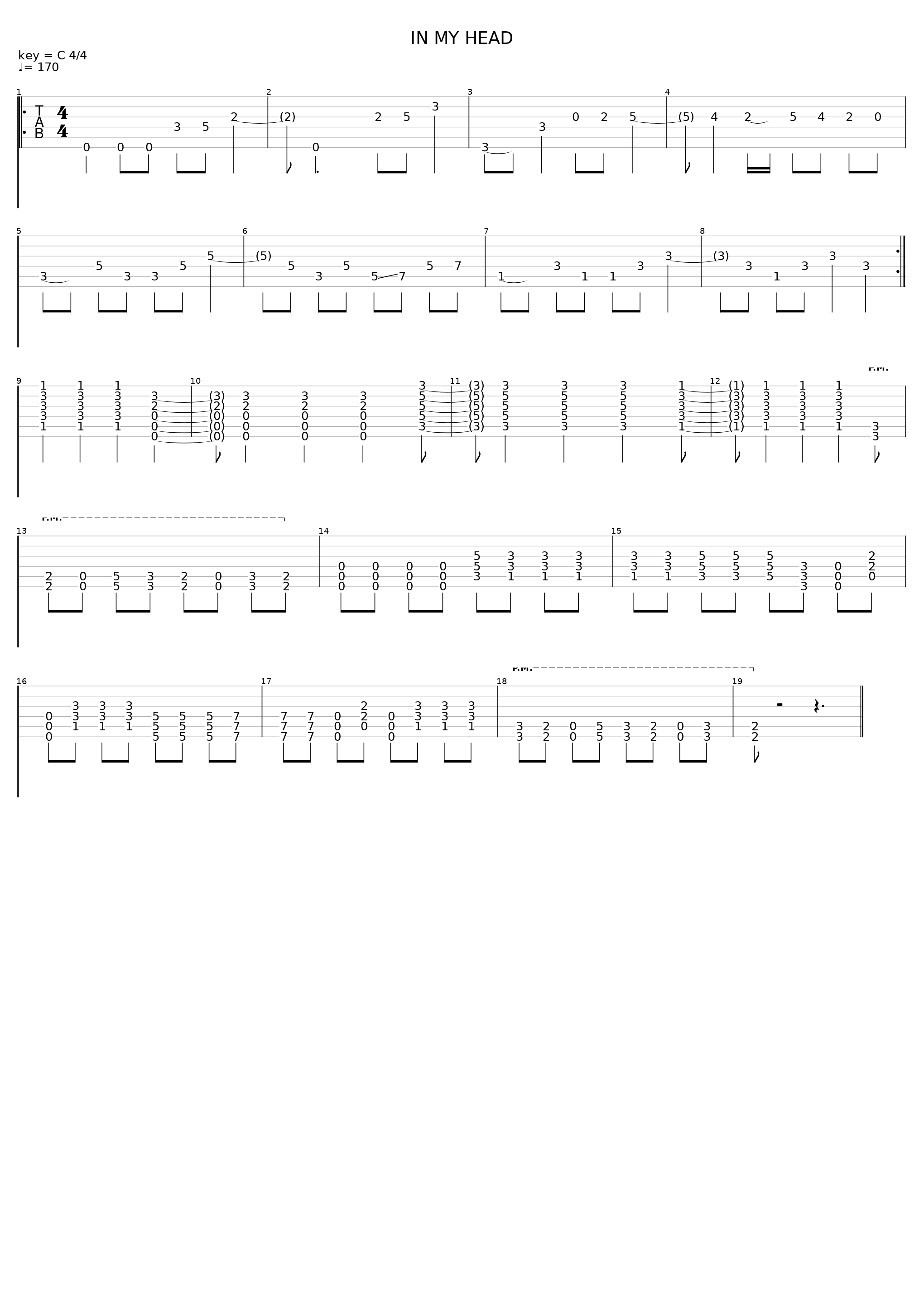 In My Head_12 Stones_1