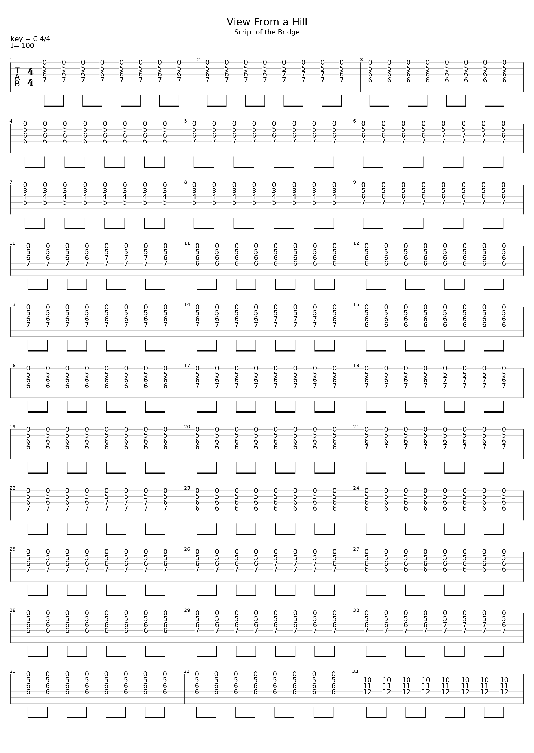 View from a Hill_The Chameleons_1