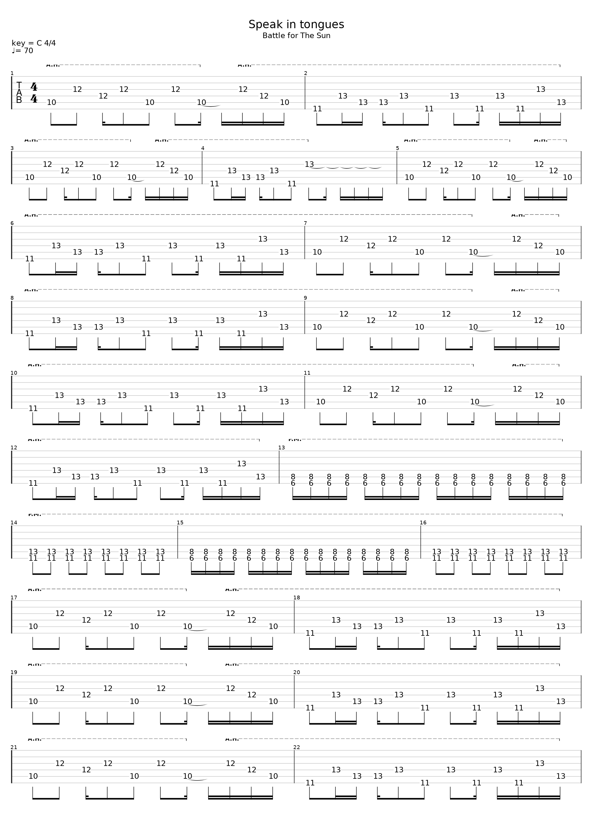 Speak In Tongues_Placebo_1