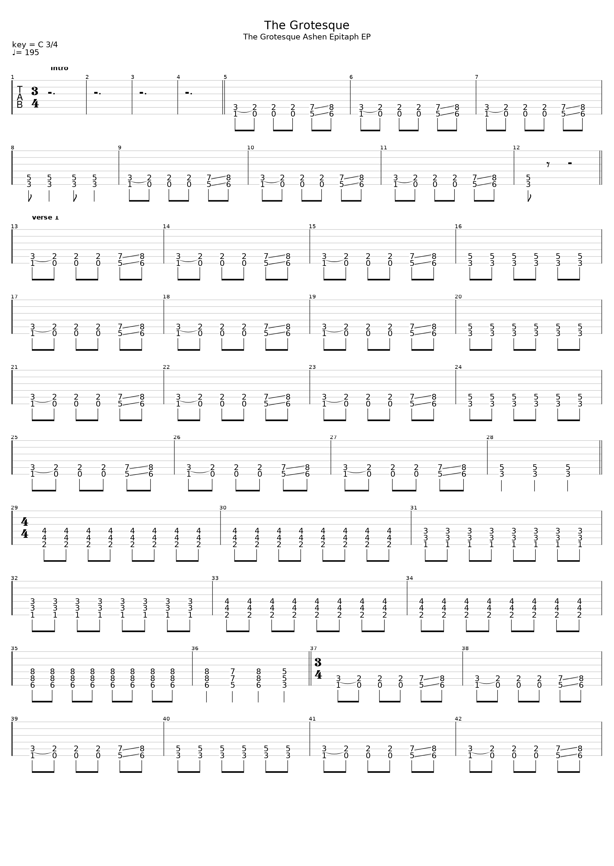 The Grotesque_Benediction_1