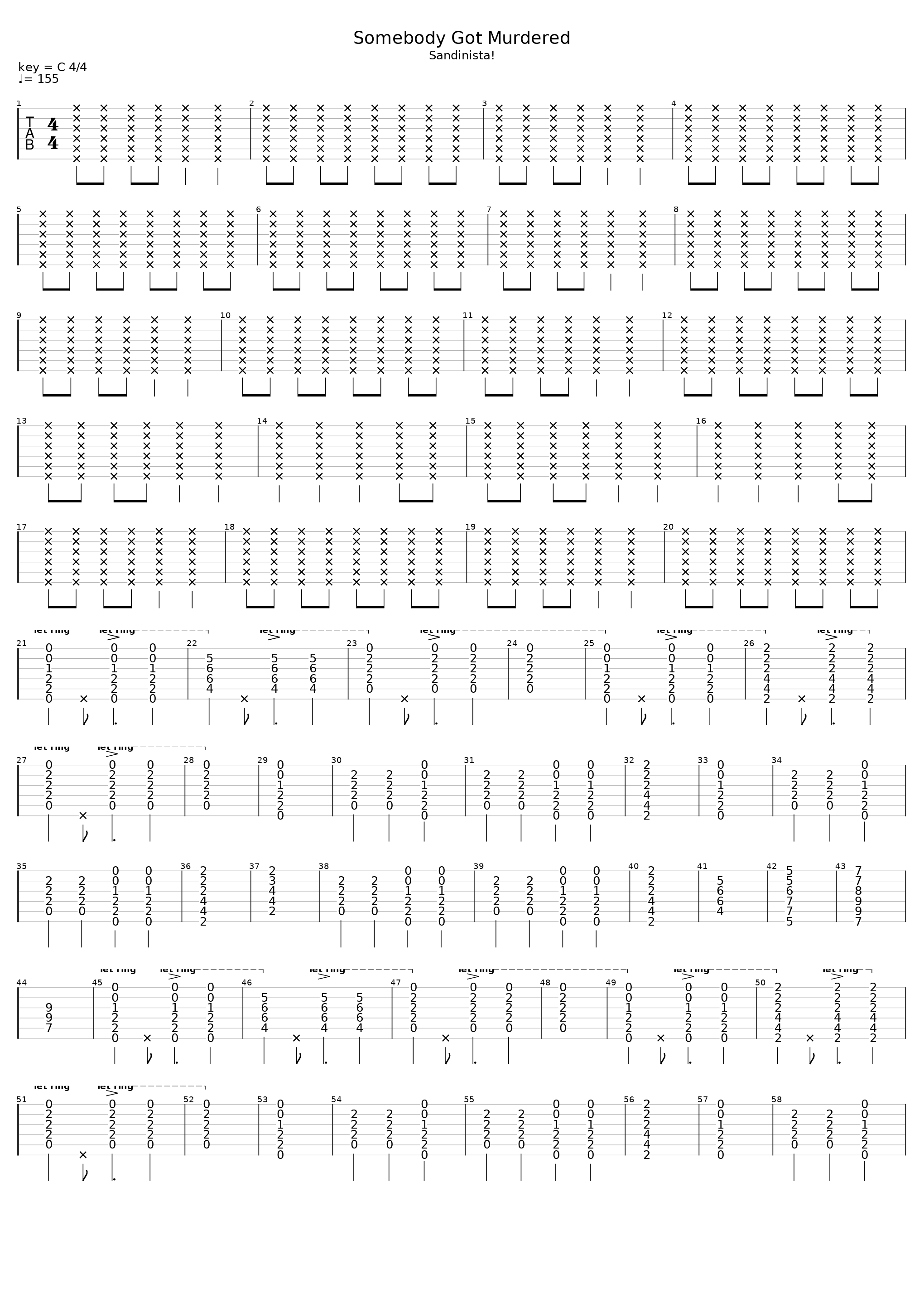 Somebody Got Murdered_The Clash_1