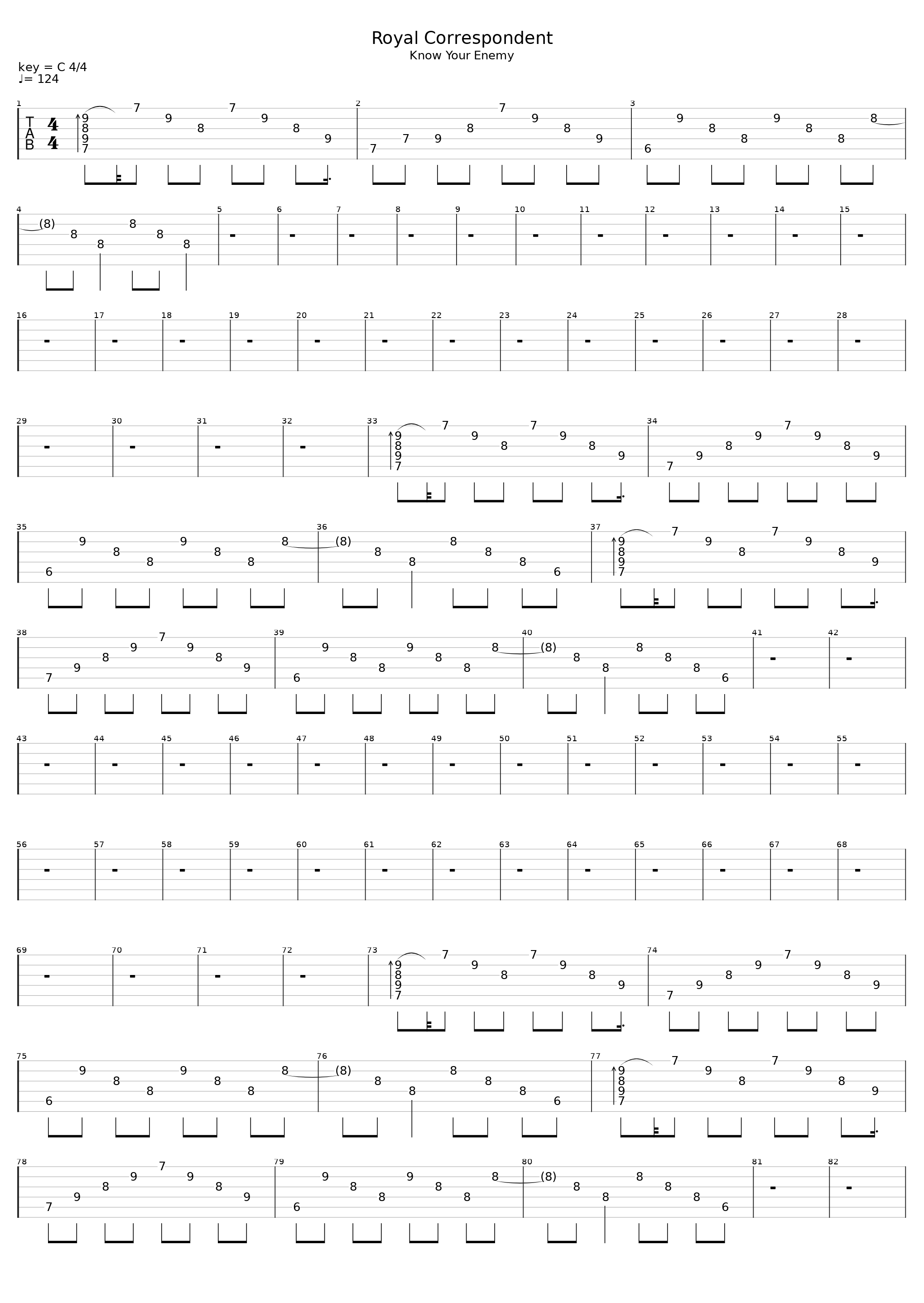 Royal Correspondent_Manic Street Preachers_1