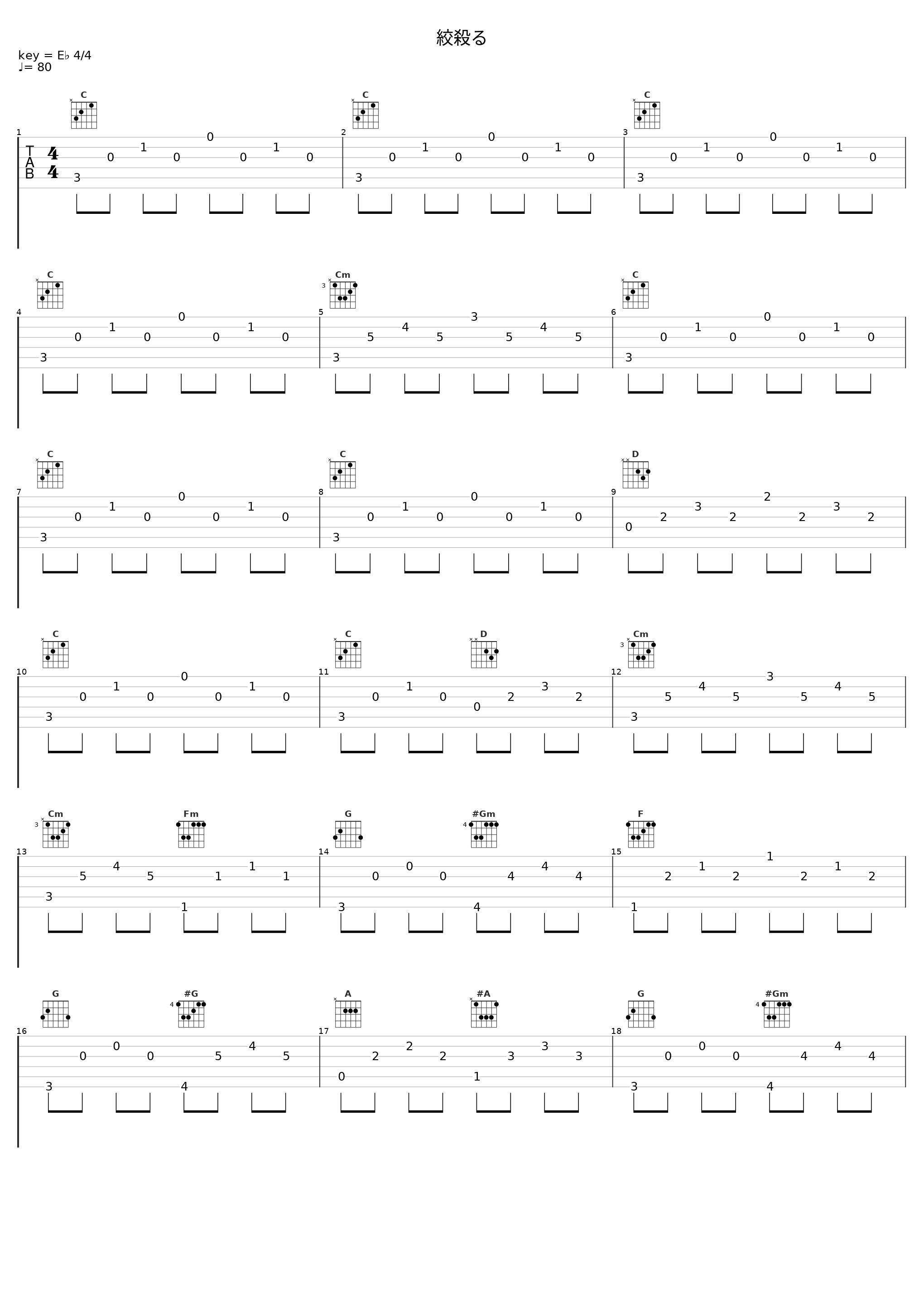 絞殺る_菅野祐悟_1